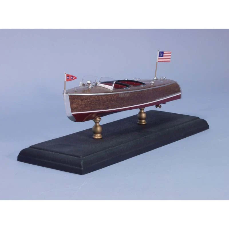 Laser Classic Boat Model Kit Chris-Craft 1940 Barrel Back - Image 3