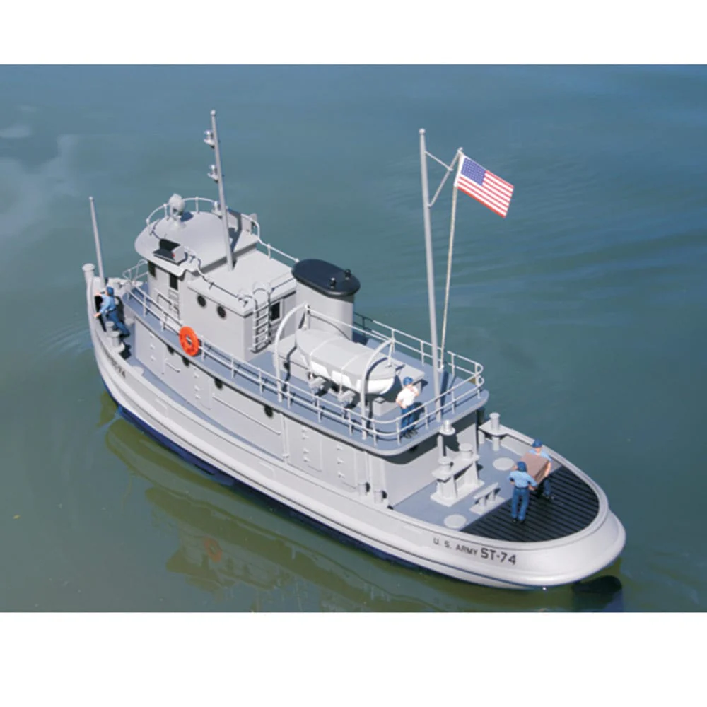 US Army 74' ST Tug Boat Boat Model Kit - Image 2