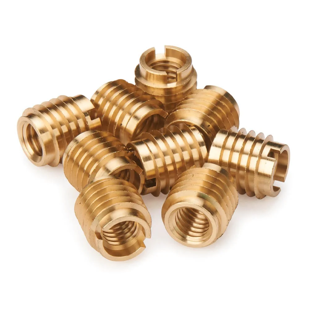 E-Z Knife 3/8-16 Brass Threaded Insert - 10 Piece - Image 2