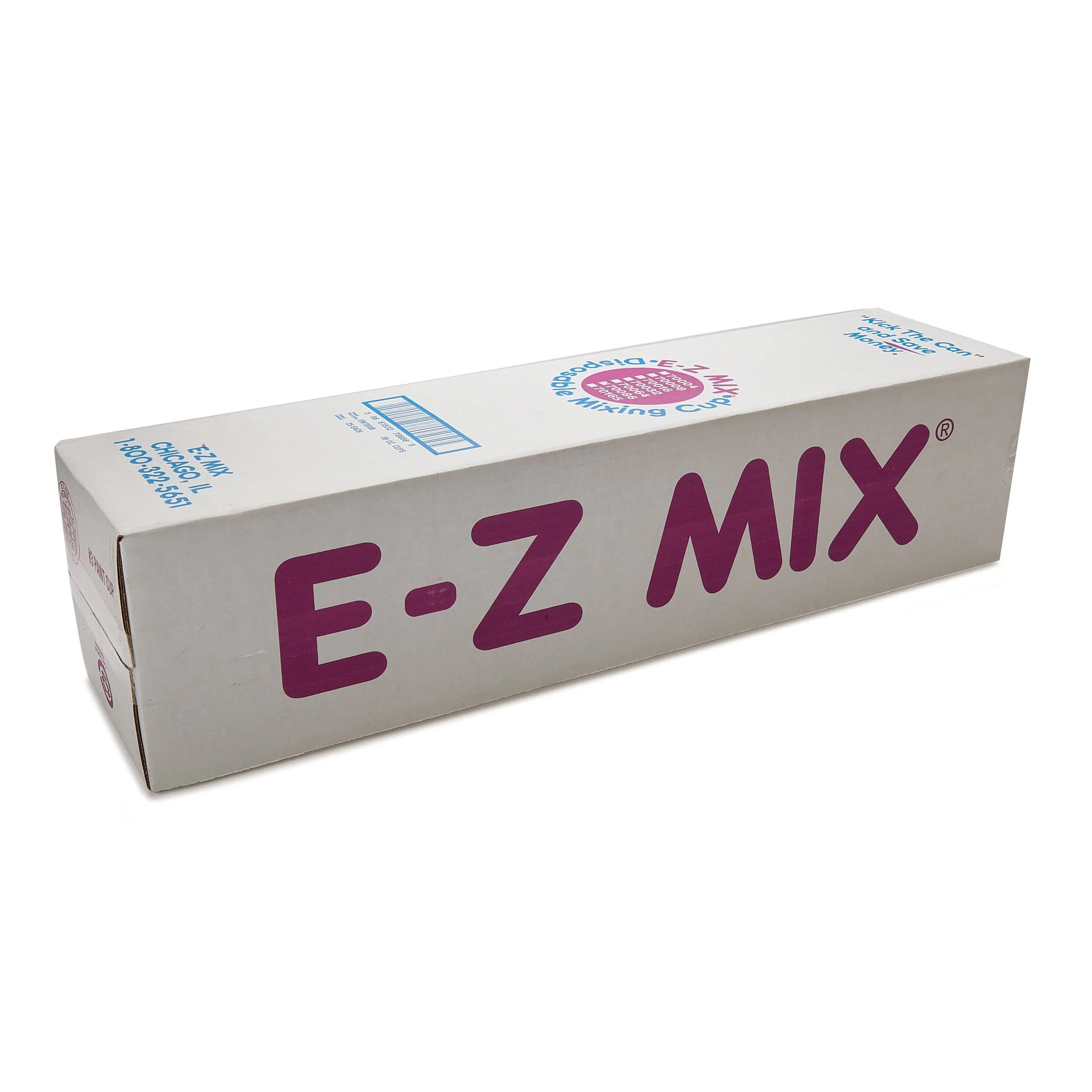 Disposable Quart Mixing Cups and Lids - 25 Packs - Image 2