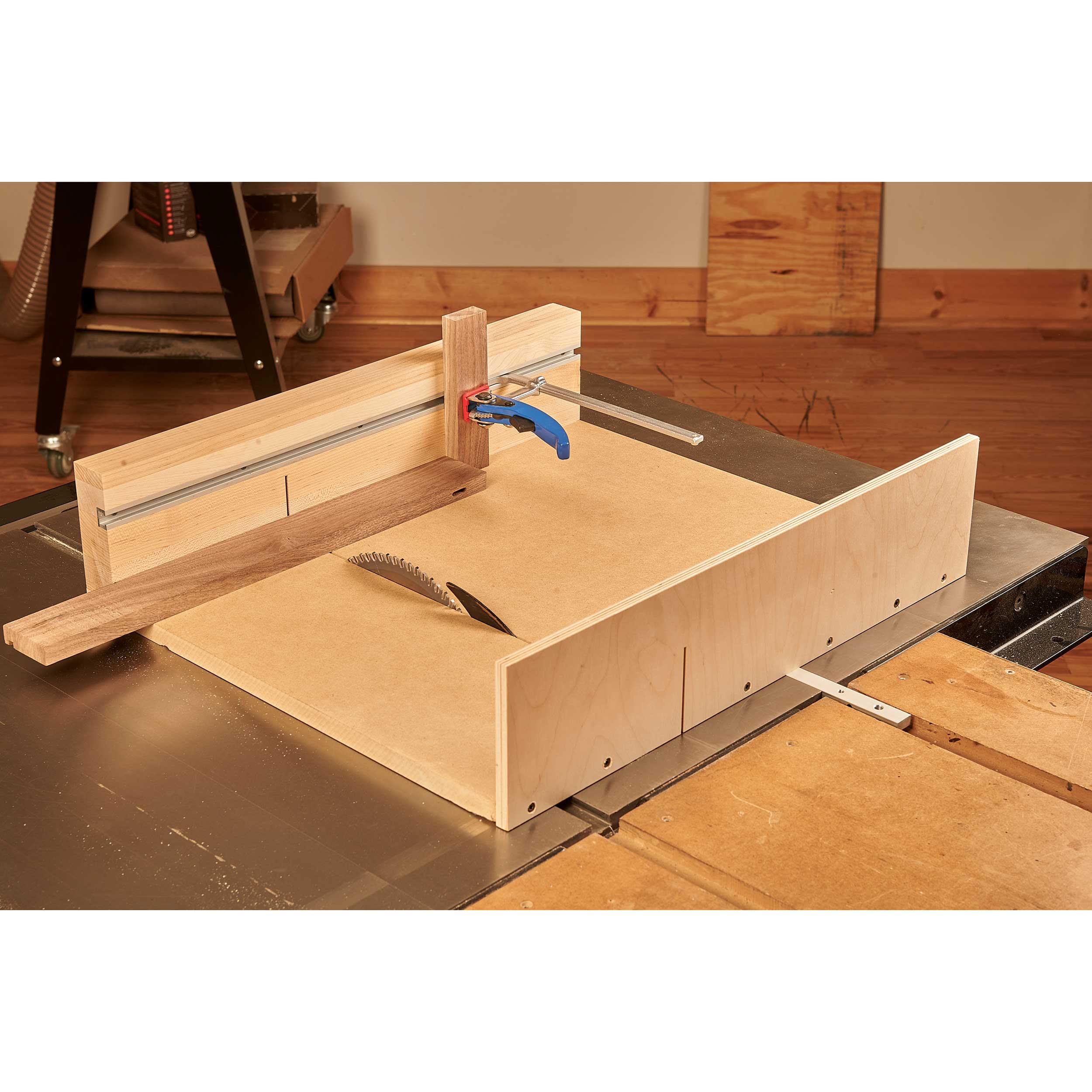 7-1/2" Track Clamp with Ratcheting Handle - Image 2