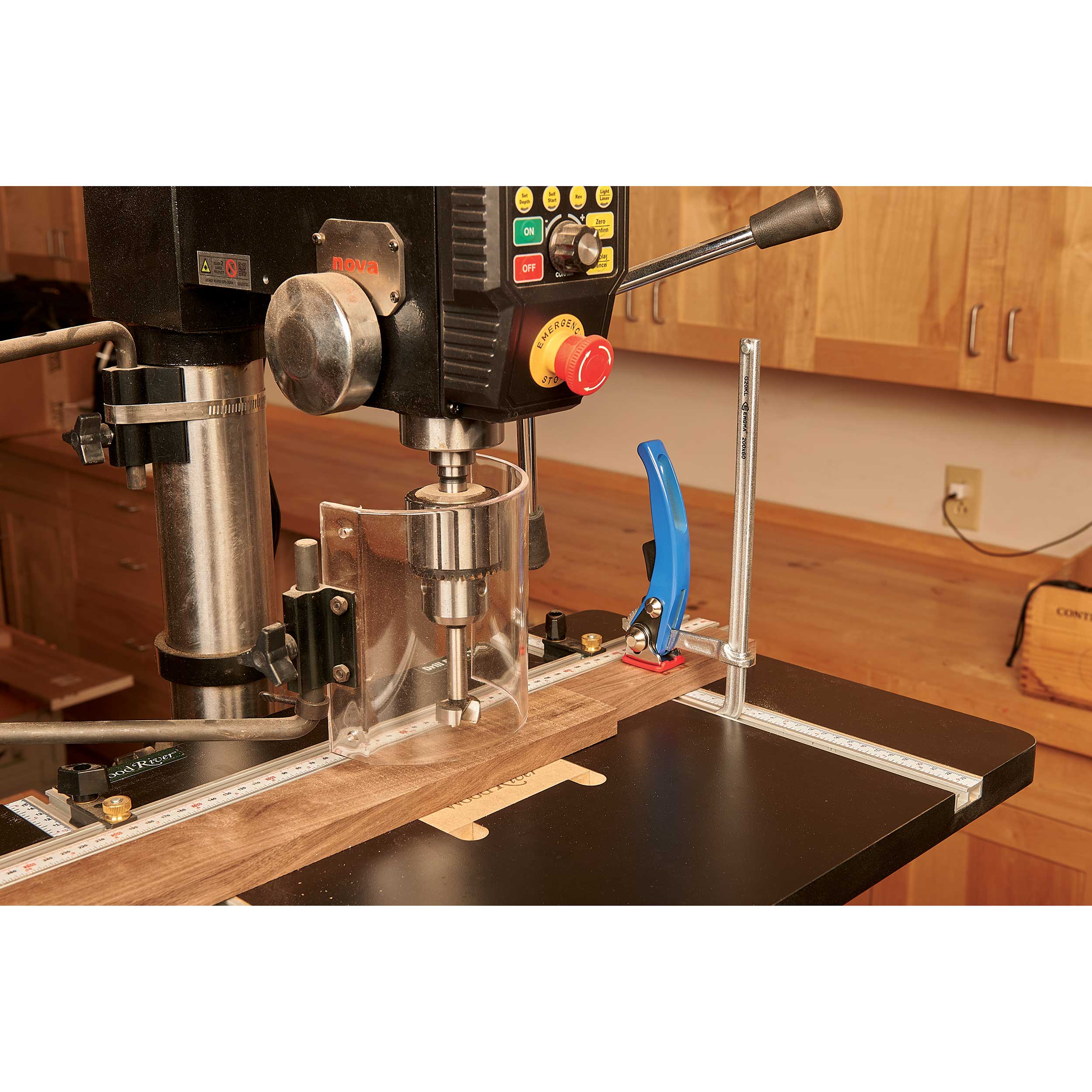 7-1/2" Track Clamp with Ratcheting Handle - Image 4