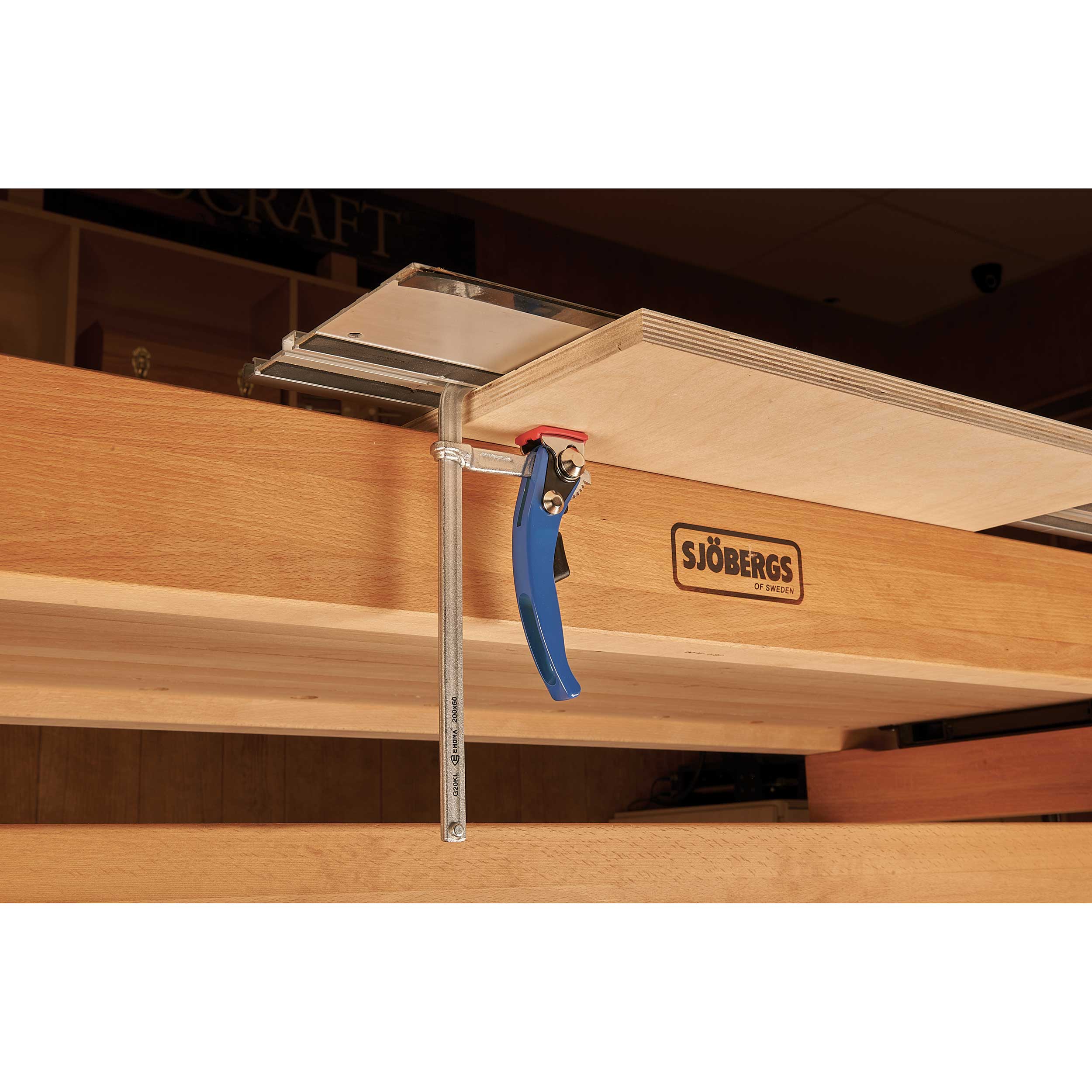 7-1/2" Track Clamp with Ratcheting Handle - Image 5