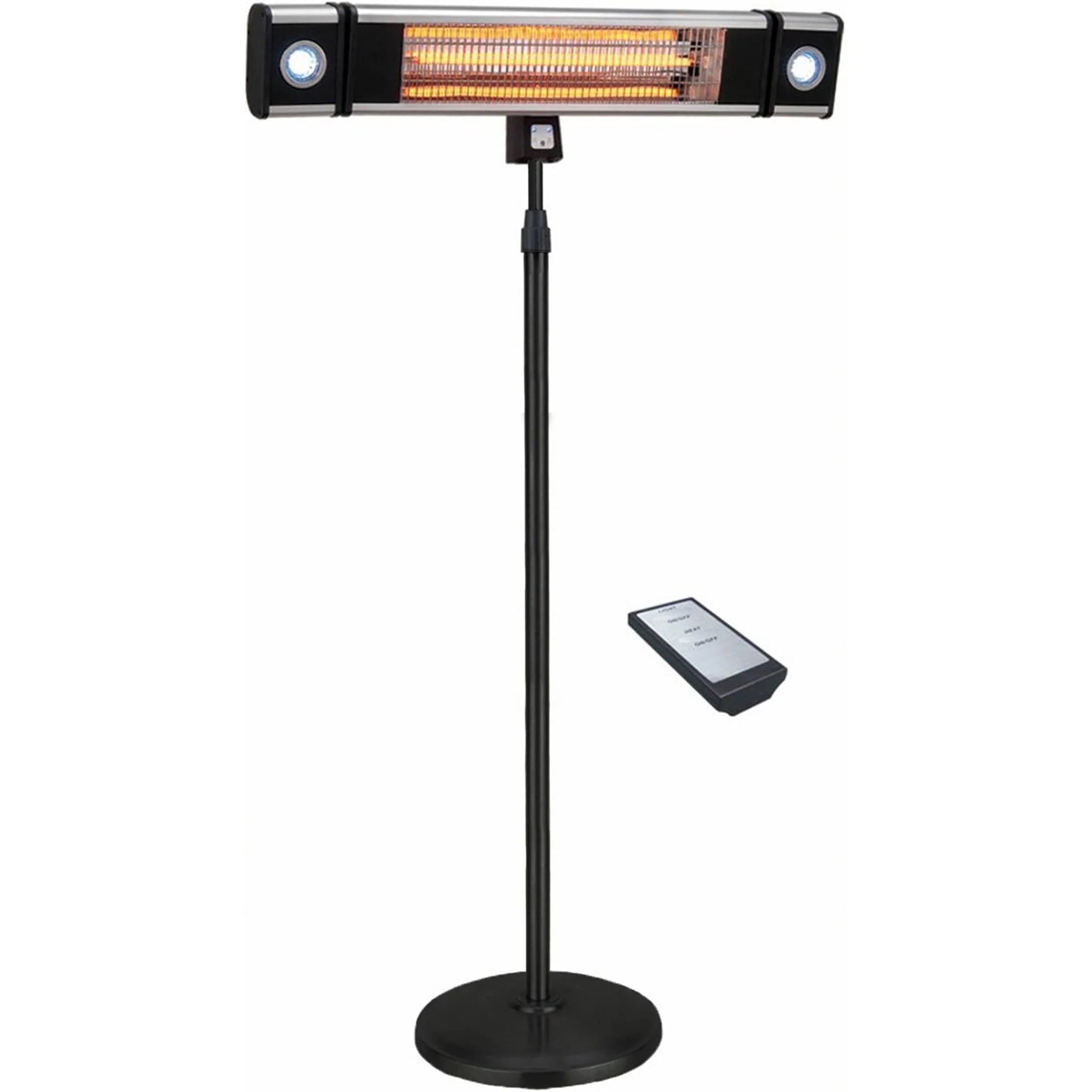 EnerG+ Infrared Electric Outdoor Heater - Freestanding With LED & Remote - Image 3