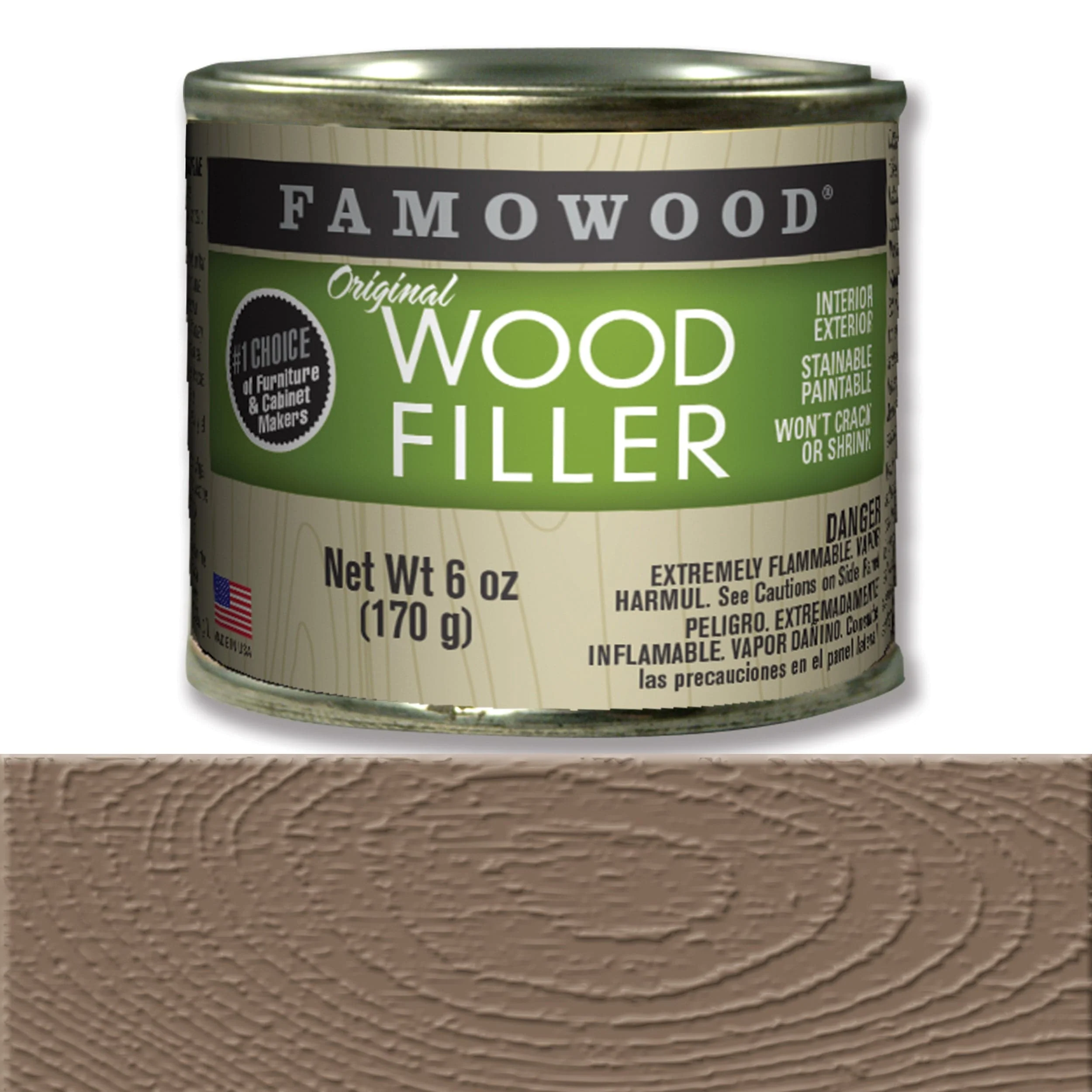 Wood Filler - Solvent Based - 6 oz - Image 11