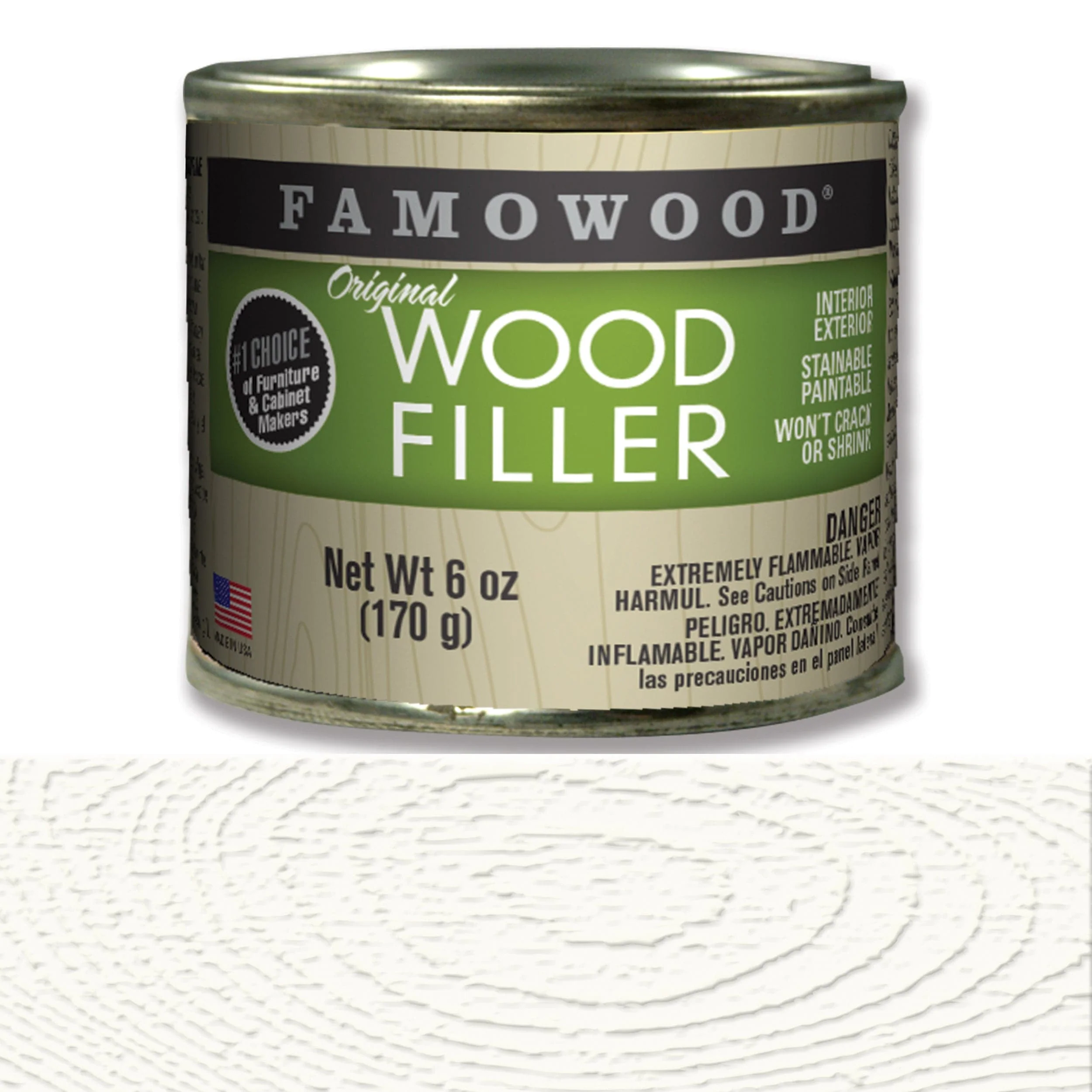Wood Filler - Solvent Based - 6 oz - Image 12