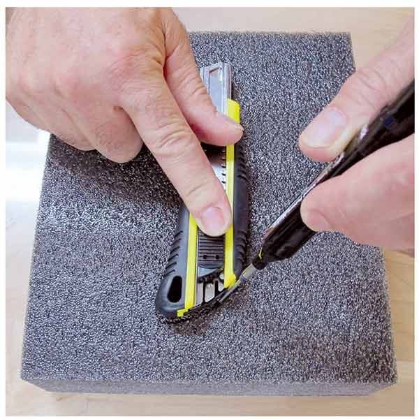 Kaizen Foam 30mm (1-1/8") Black - Image 2