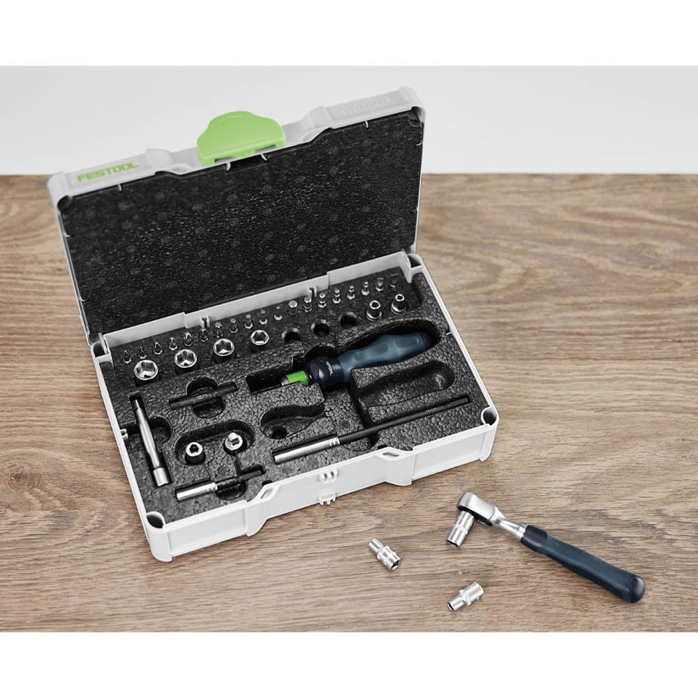 1/4" Ratchet Set in Systainer - 58 Piece - Image 2