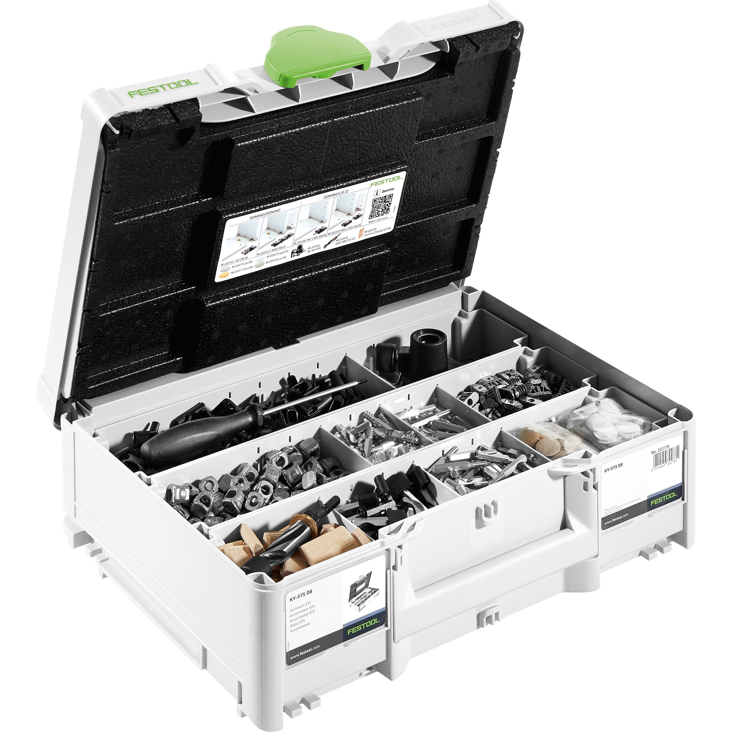 Domino Connector Range KV-SYS D8 with Systainer³