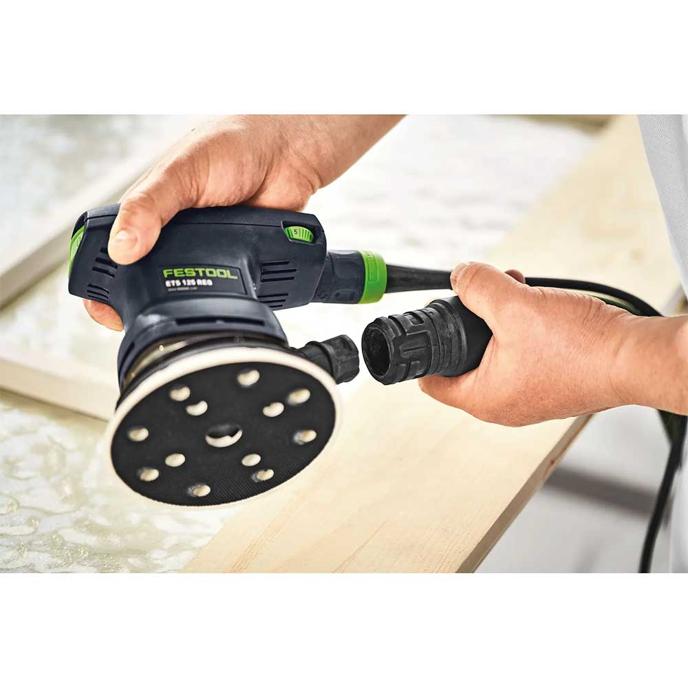 ETS 125 REQ Sander + CT 25 HEPA Dust Extractor with 60 Piece Granat Abrasives Value Kit - Image 2