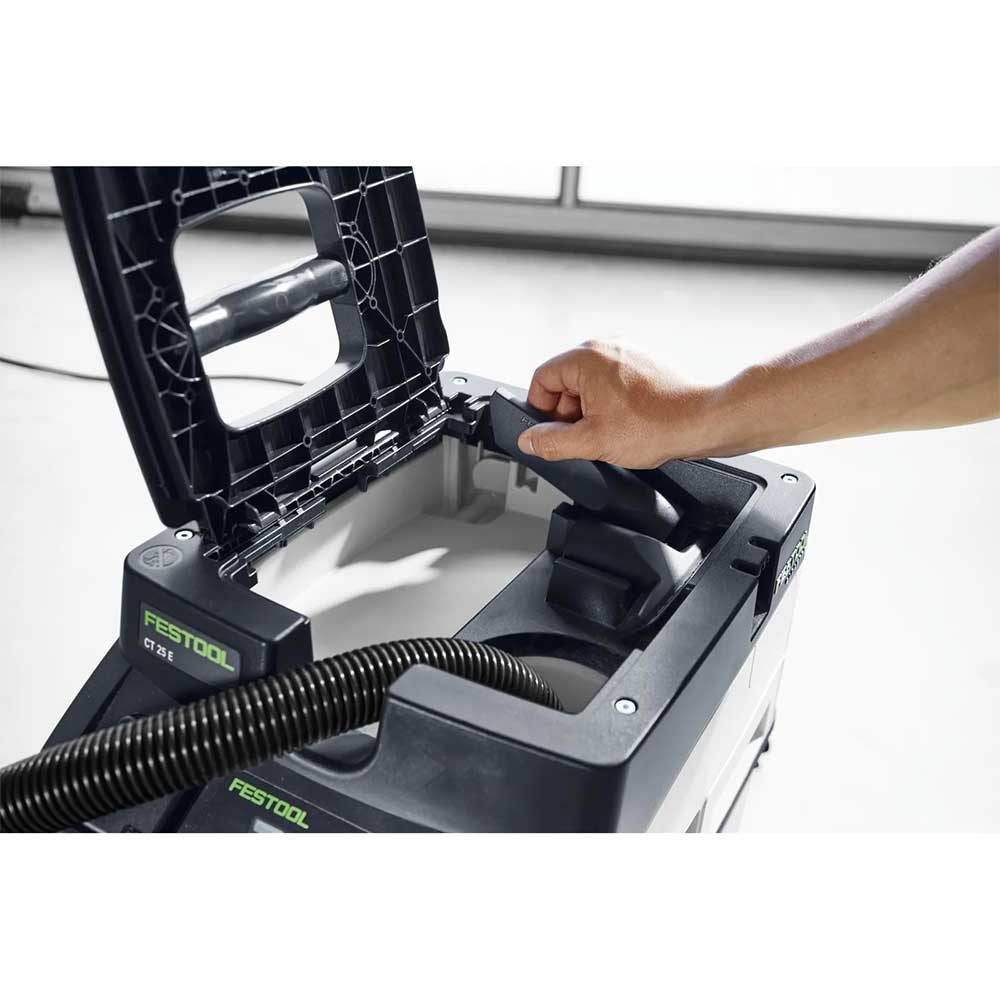 ETS 125 REQ Sander + CT 25 HEPA Dust Extractor with 60 Piece Granat Abrasives Value Kit - Image 6