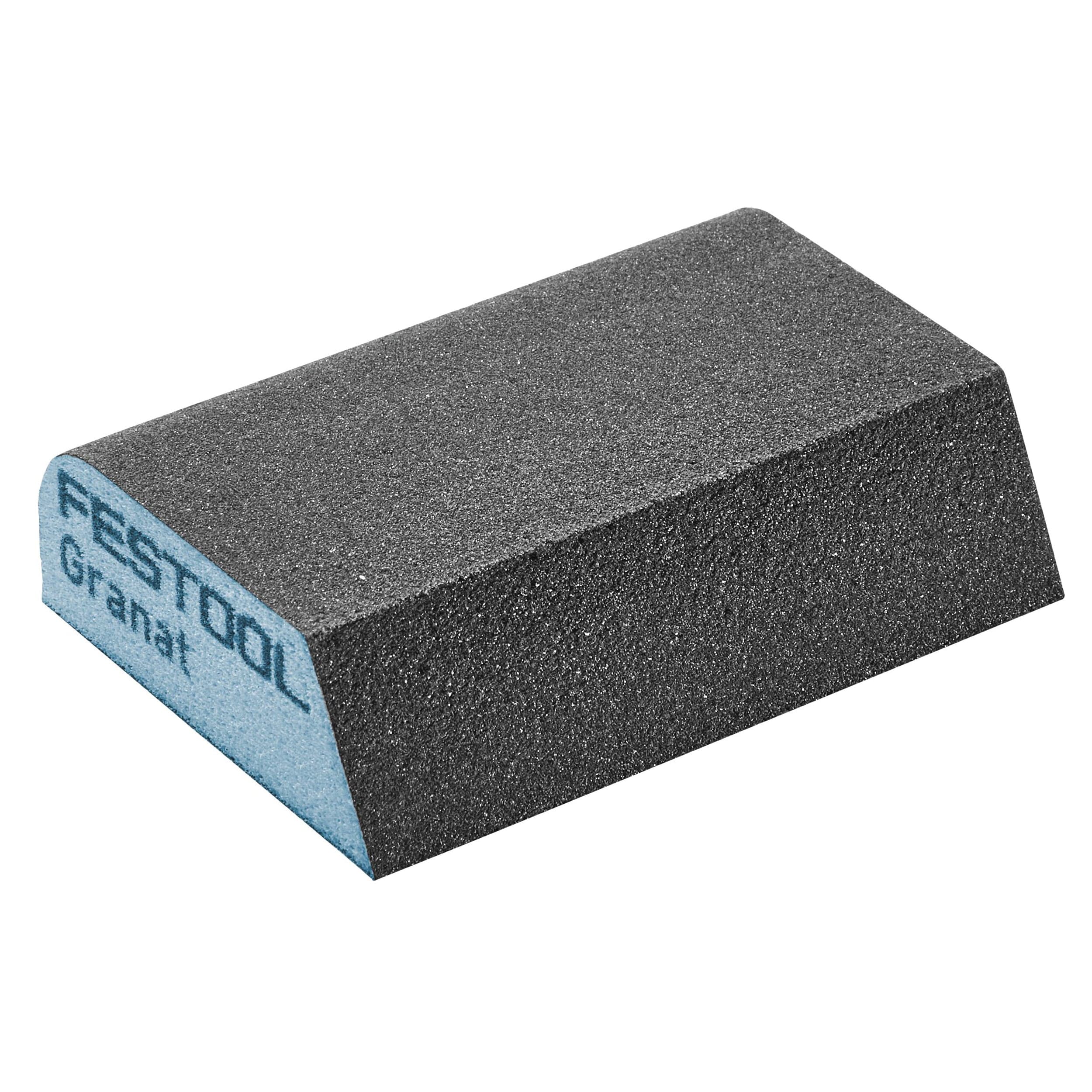 GRANAT Abrasive Sponge - 2.7" x 3.8" x 1" - 6 Pack
