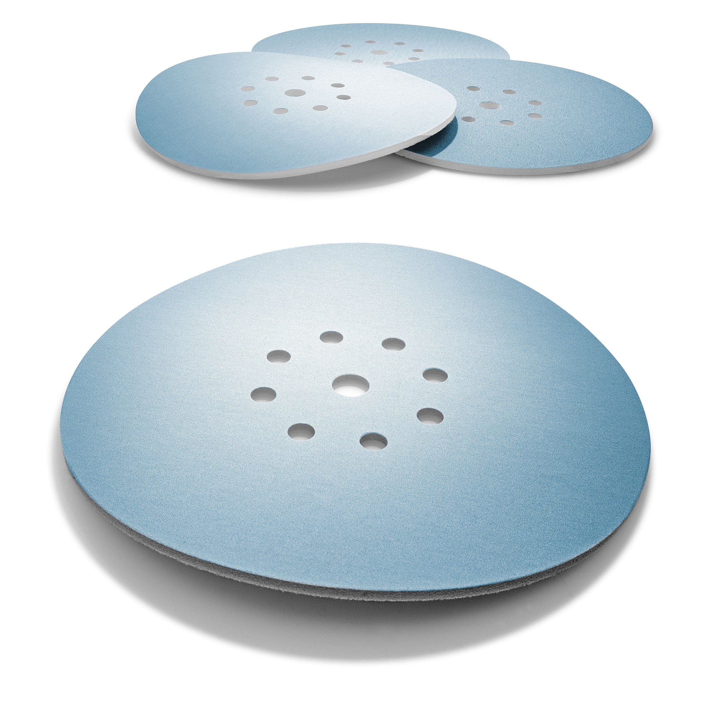 9" Granat Soft D225 Sanding Disc with Foam Backing - 25 Pack - Image 6