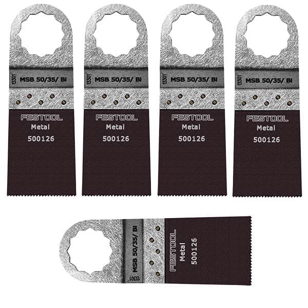 Metal Saw Blade Vecturo MSB 50/35/Bi 5 Pack