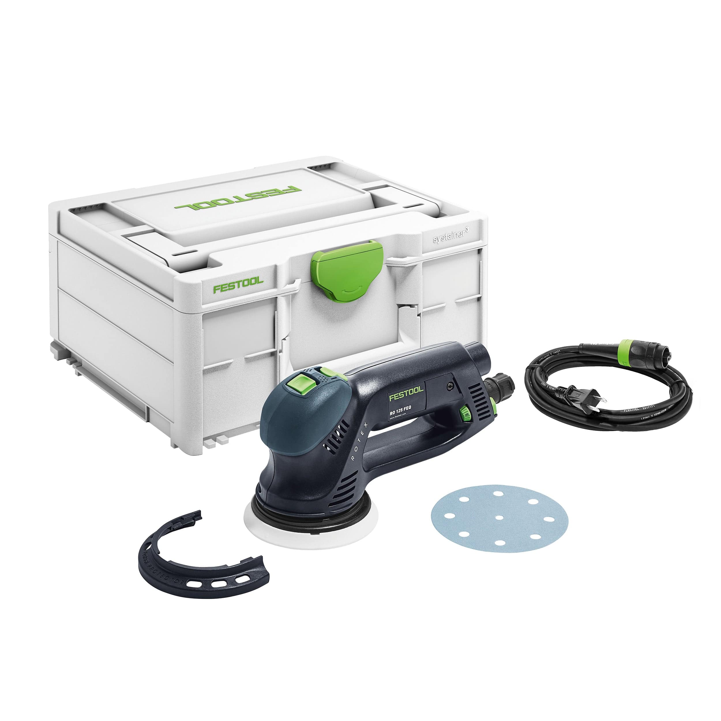 5" Rotex RO 125 FEQ-Plus Random Orbital Sander in systainer³