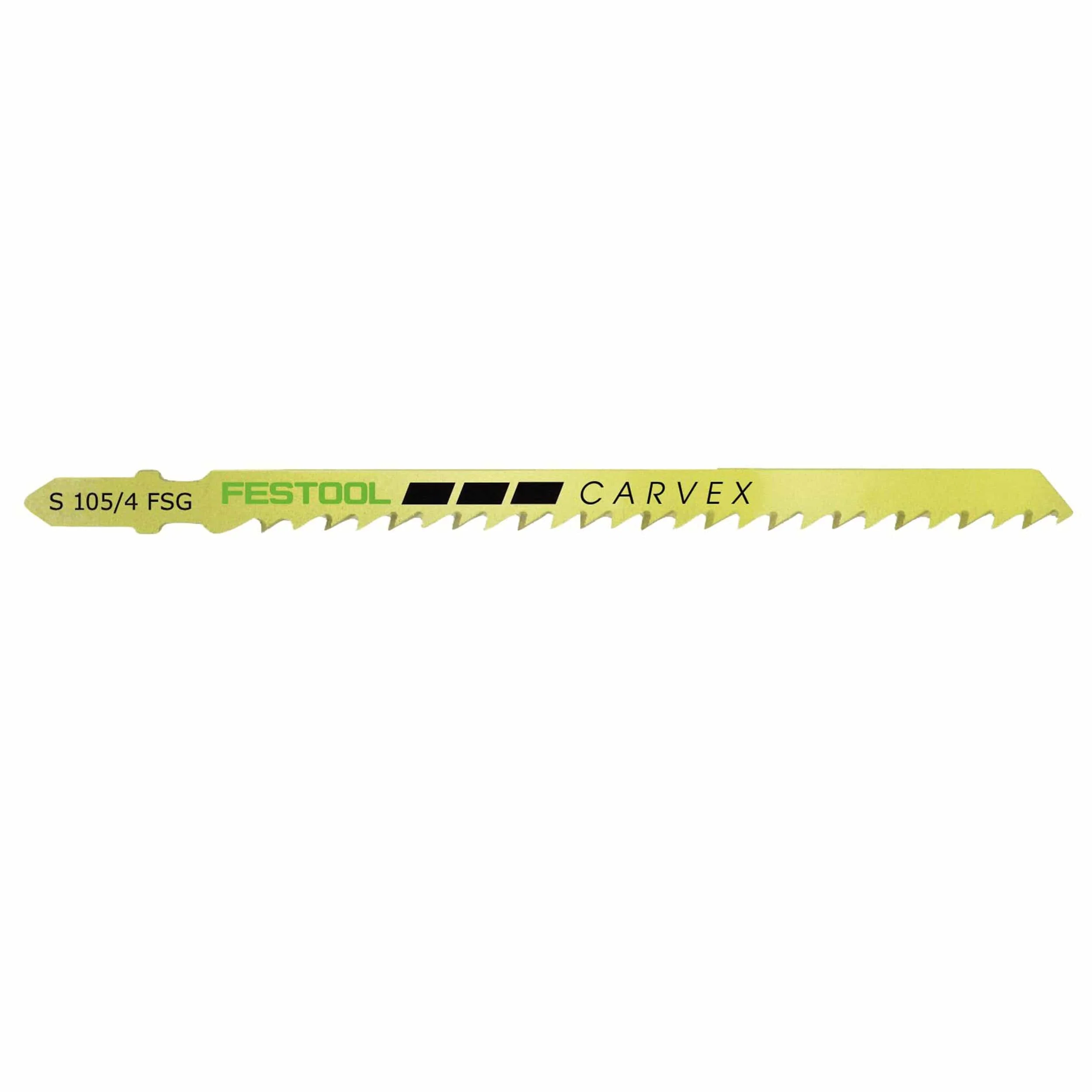 Universal Wood Jigsaw Blades, 105mm L, 4 FSG pitch, 5 pack