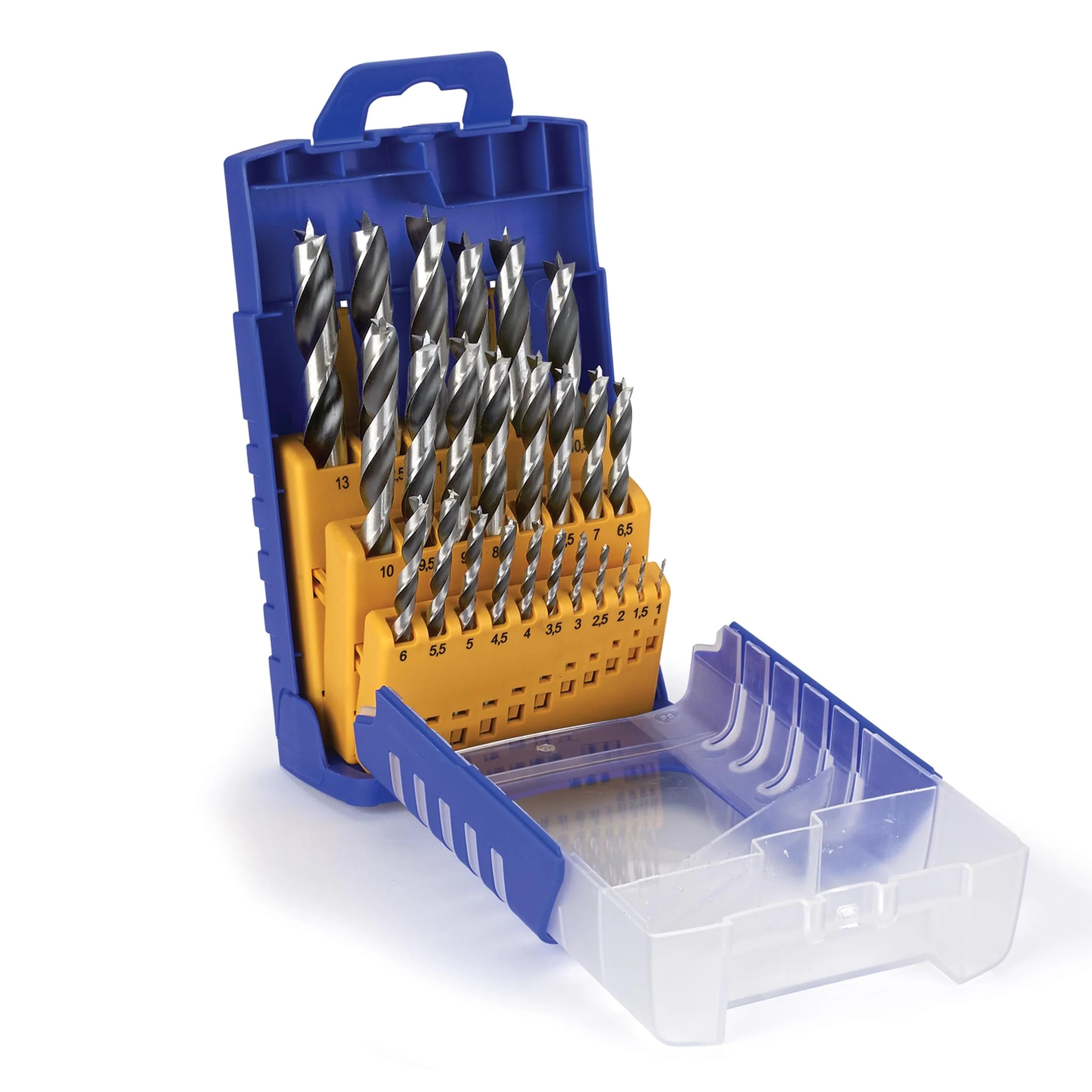 Chrome-Vanadium Steel Brad Point Drill Bit Set - Image 4