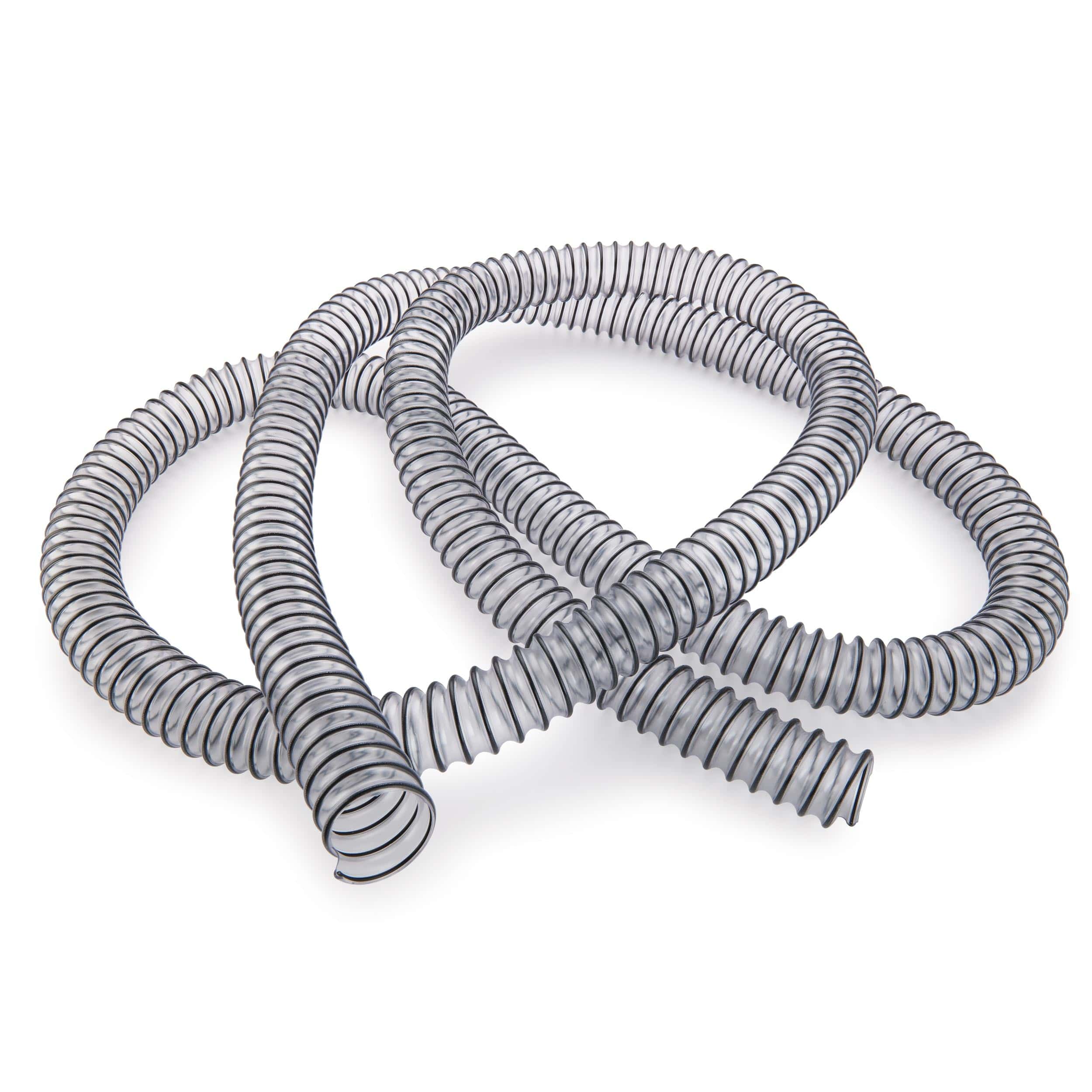 Dayflex PVC Dust Collection Hose - 1-1/2" x 15' - Clear - Image 2