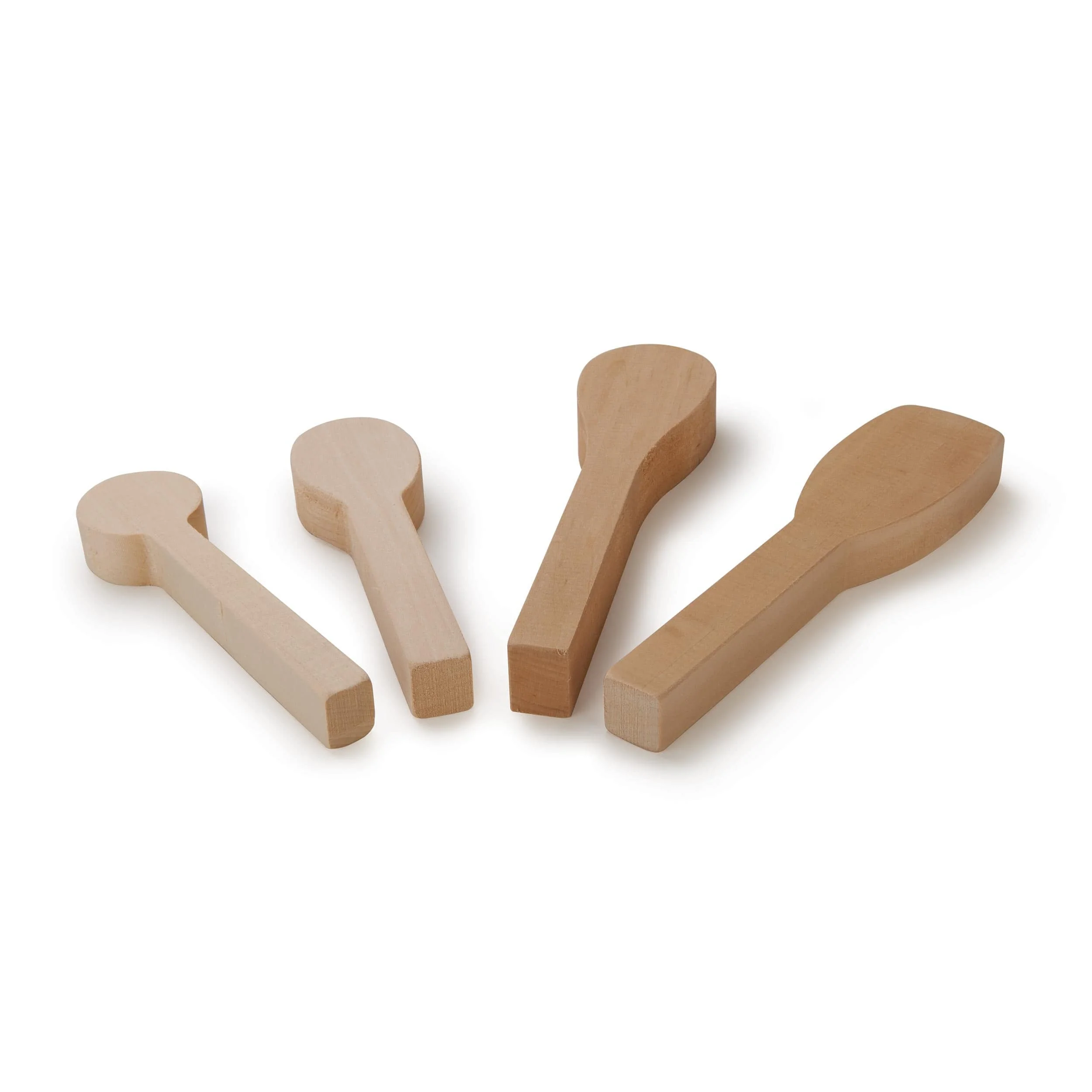 Basswood Spoon Blank Set - 4 Piece - Image 3