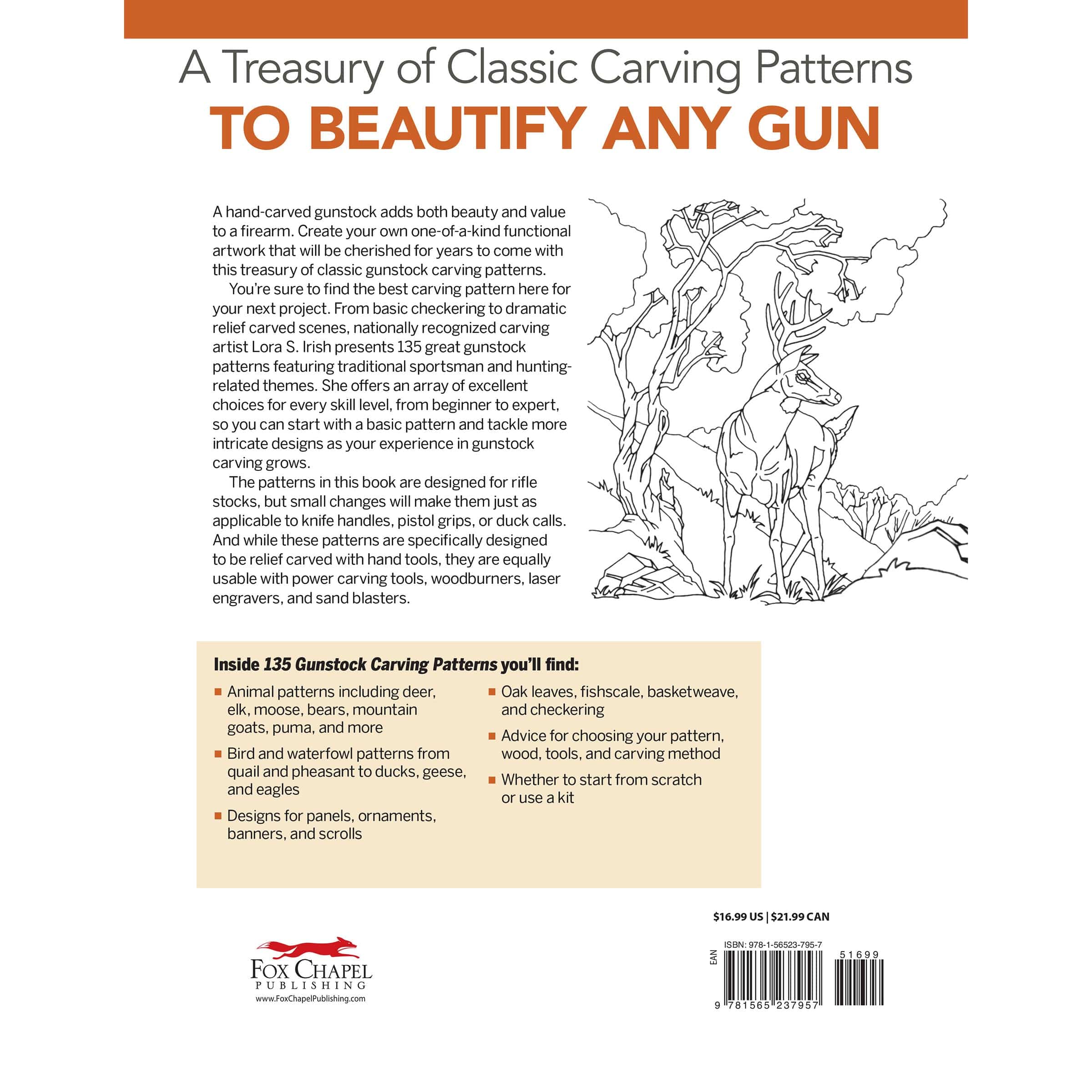 135 Gunstock Carving Patterns - Image 2