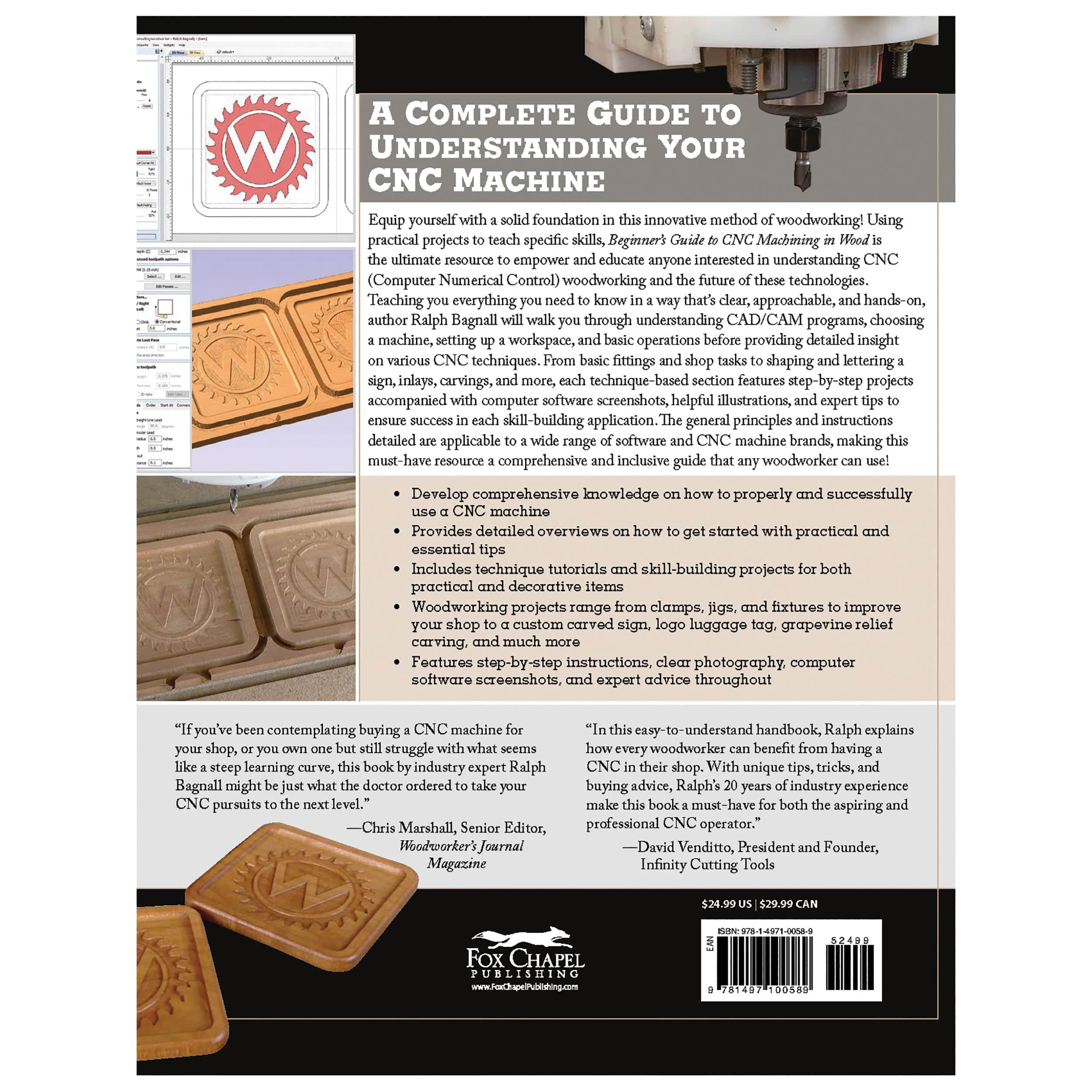 Beginner's Guide to CNC Machining in Wood: Understanding the Machines, Tools, and Software, Plus Projects to Make - Image 2