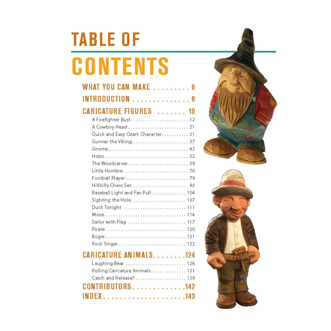 Caricature Carving: Expert Techniques and 30 All-Time Favorite Projects (Best of WCI) - Image 3