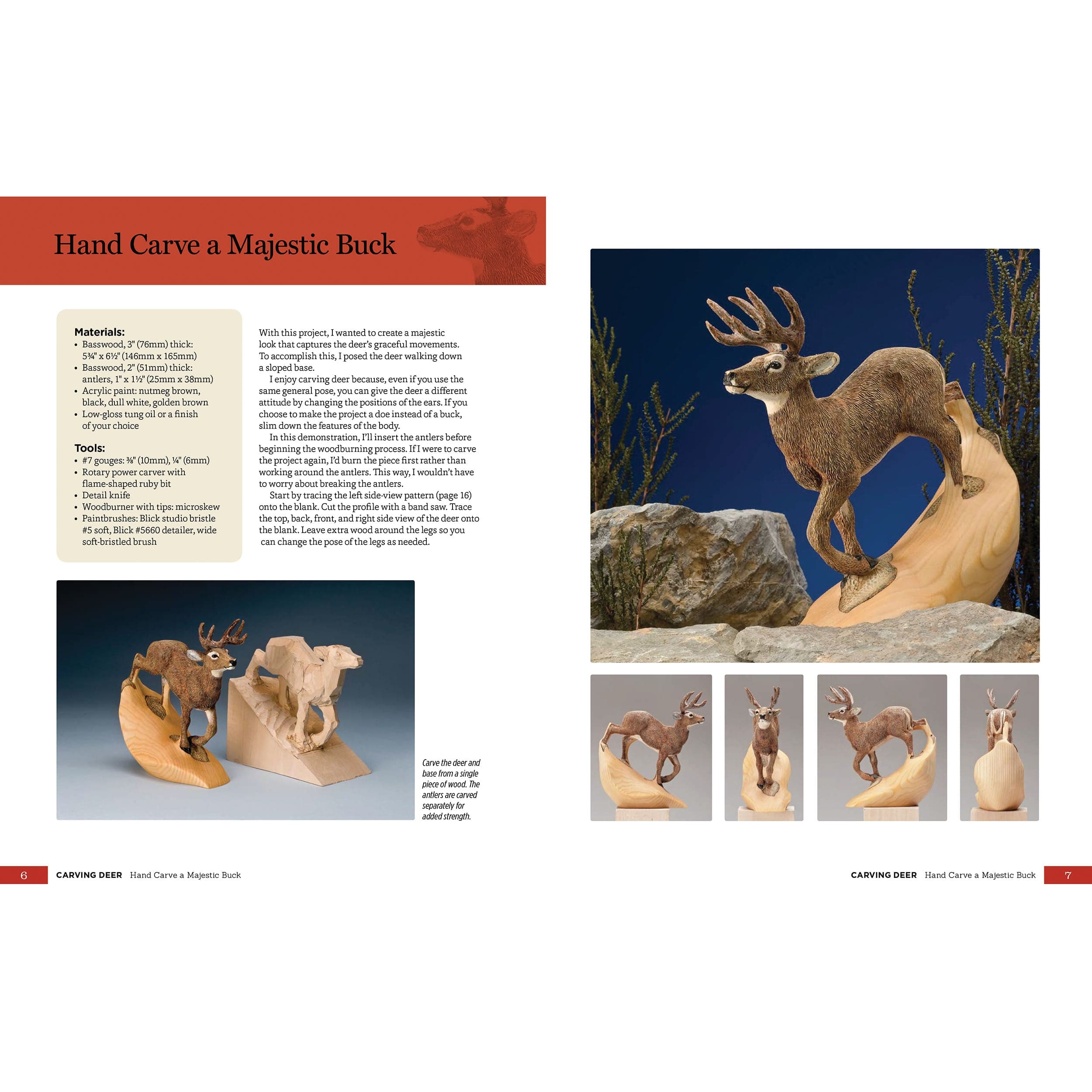 Carving Deer - Image 4
