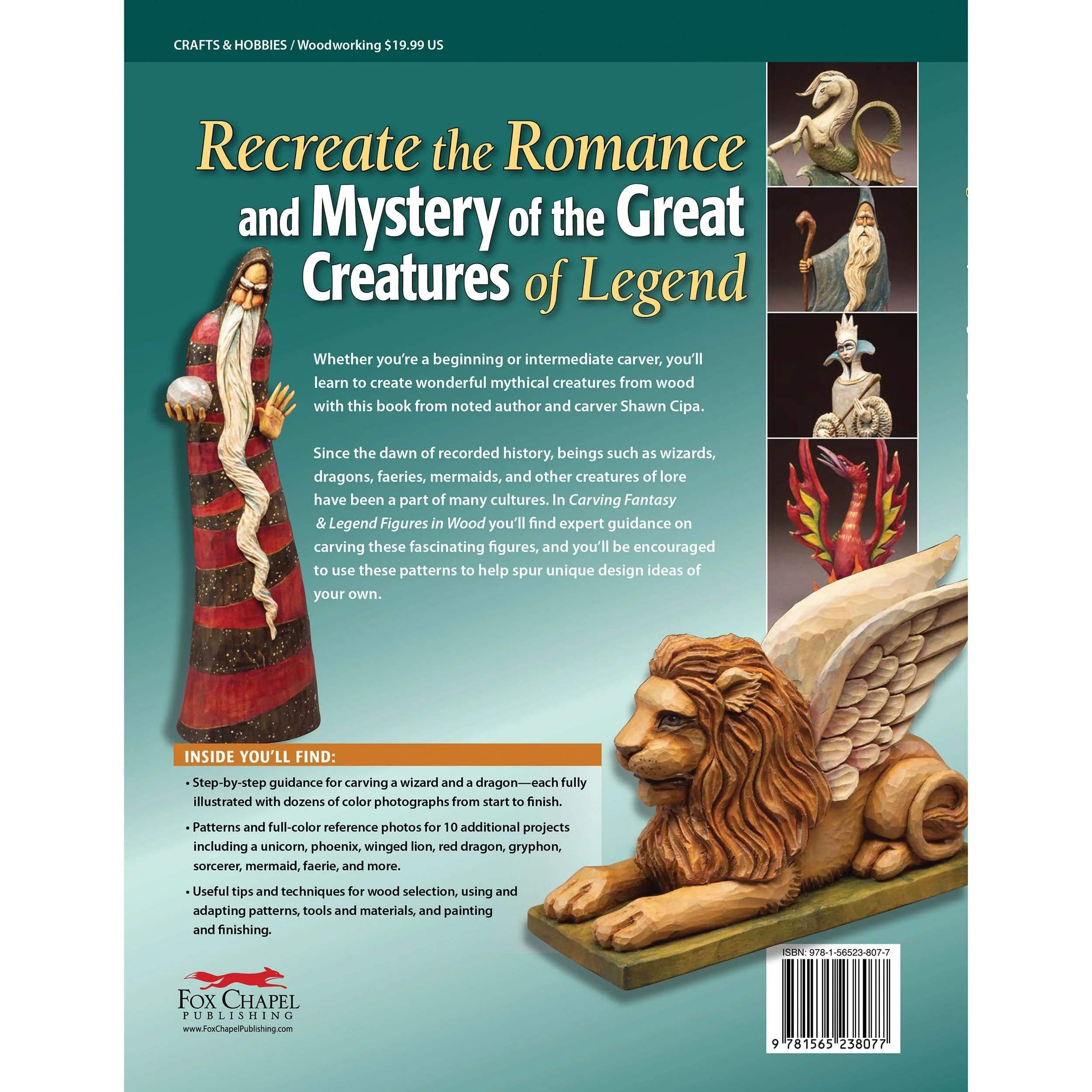 Carving Fantasy and Legend Figures in Wood, Revised Edition - Image 2
