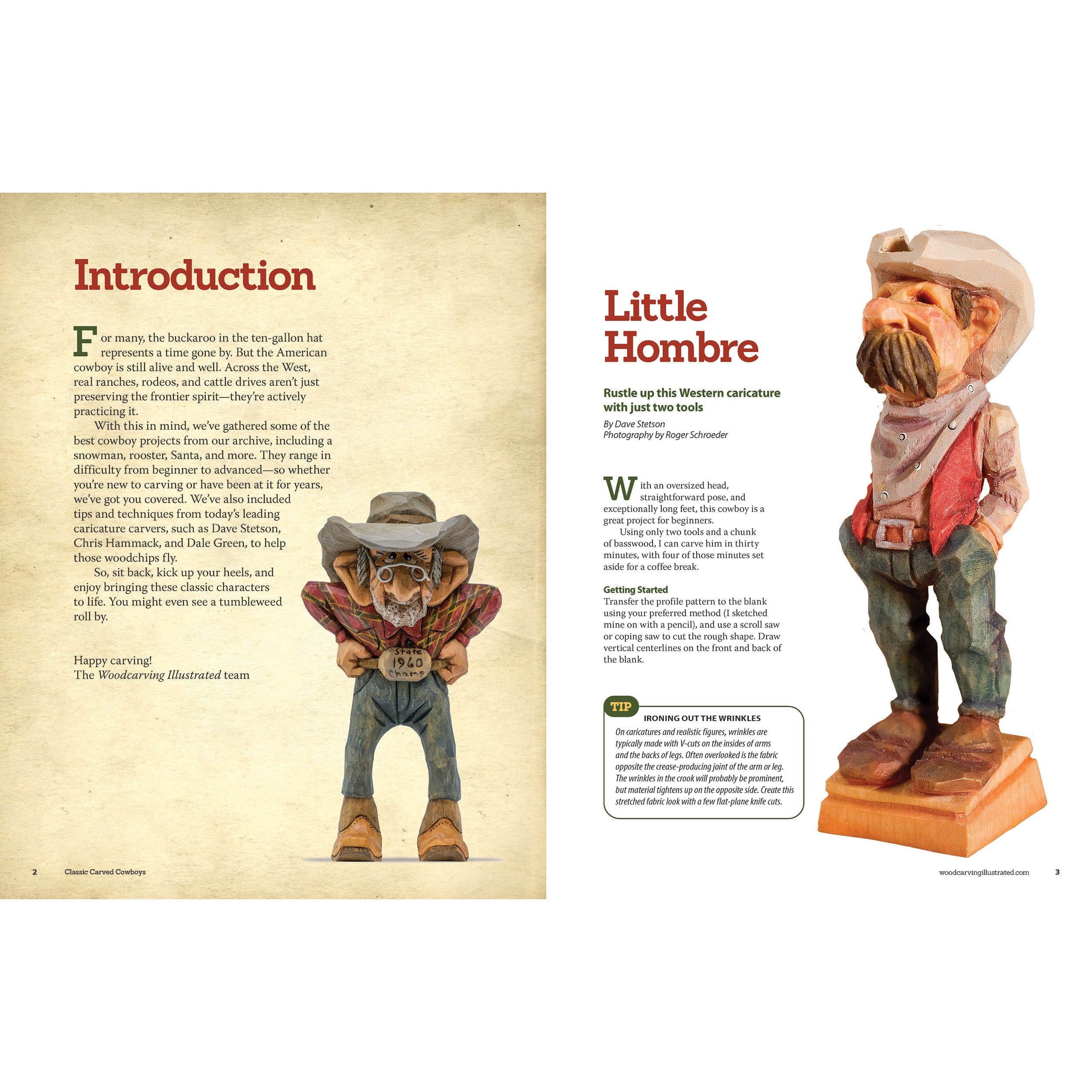 Classic Carved Cowboys - Image 3