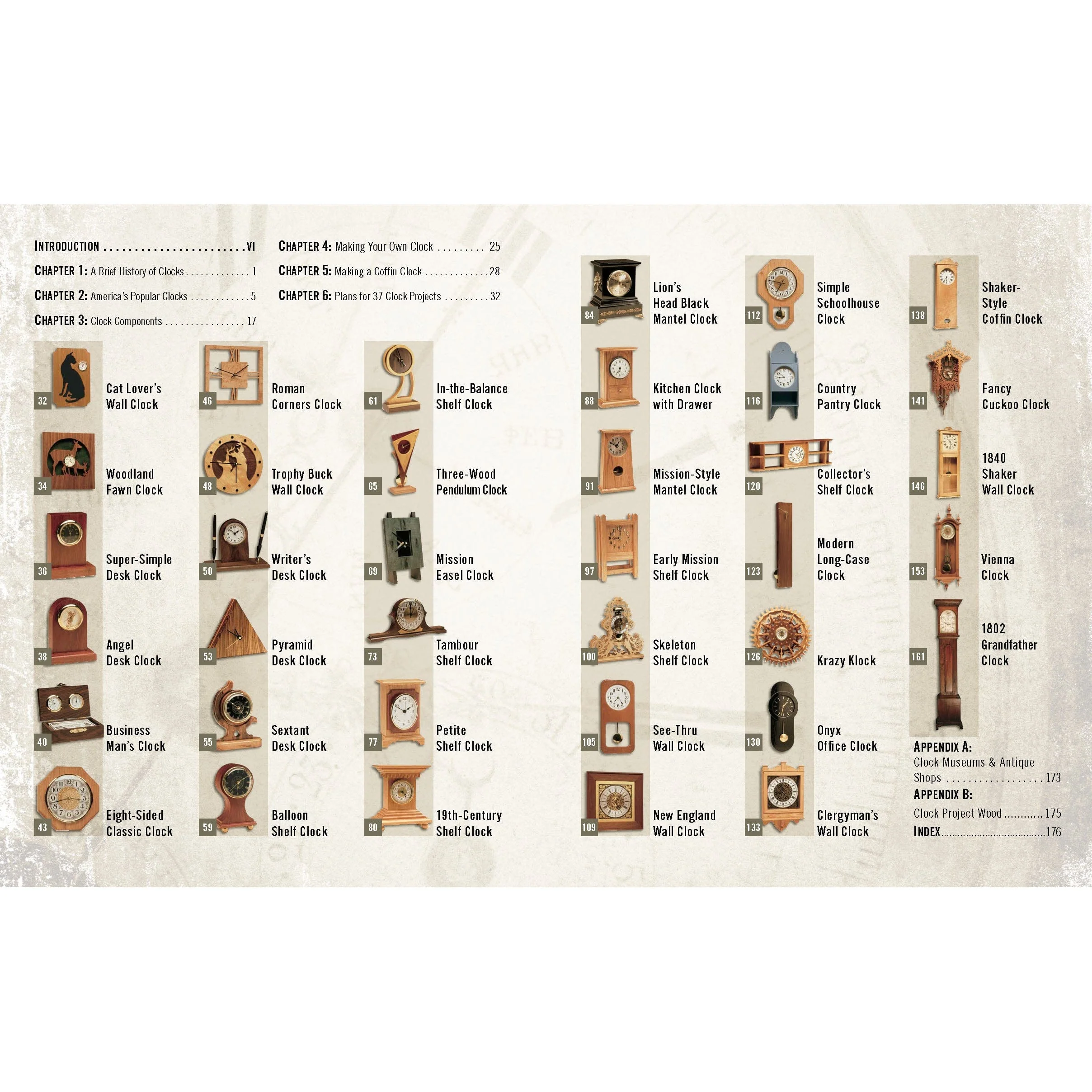Complete Guide to Making Wooden Clocks, 3rd Edition - Image 3