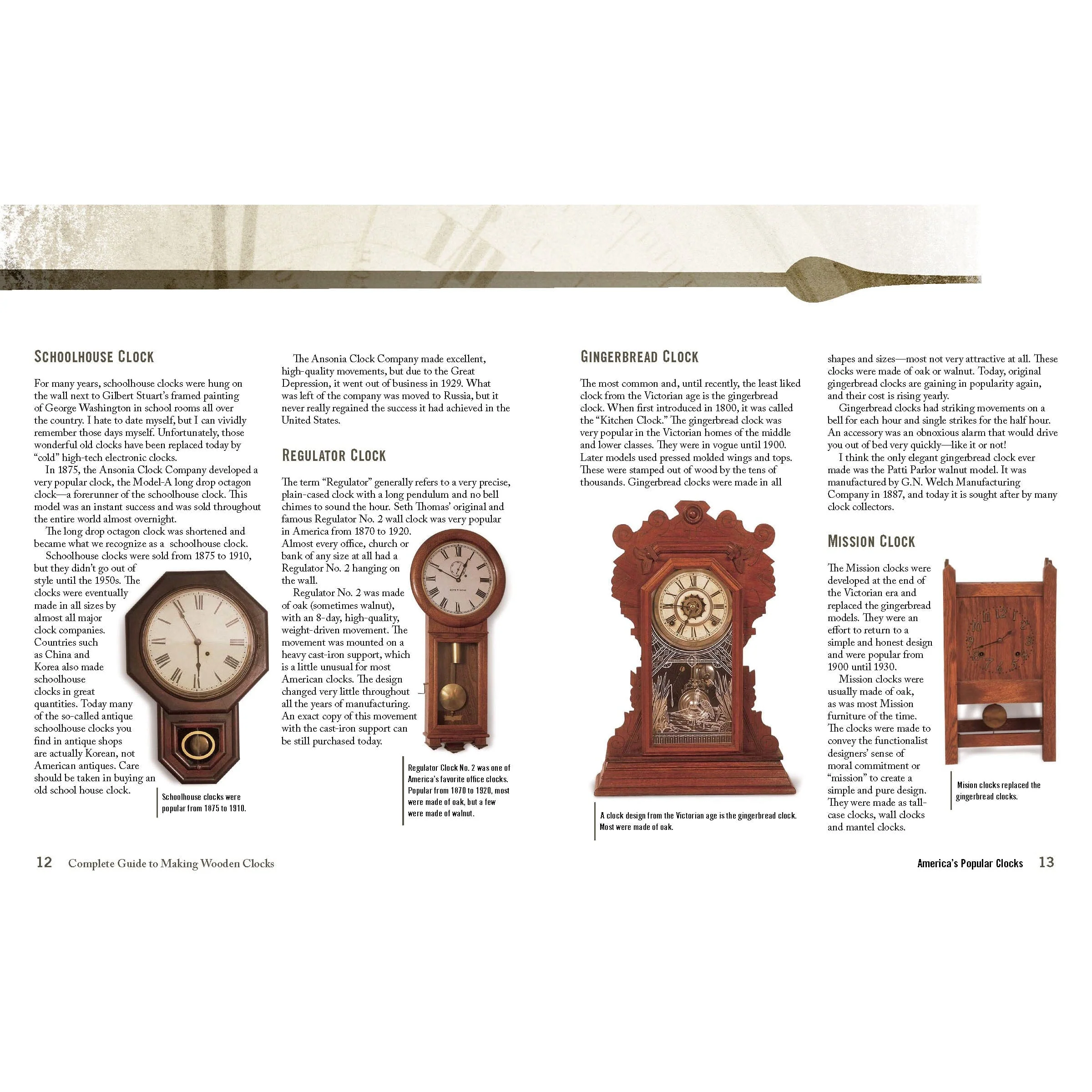 Complete Guide to Making Wooden Clocks, 3rd Edition - Image 4