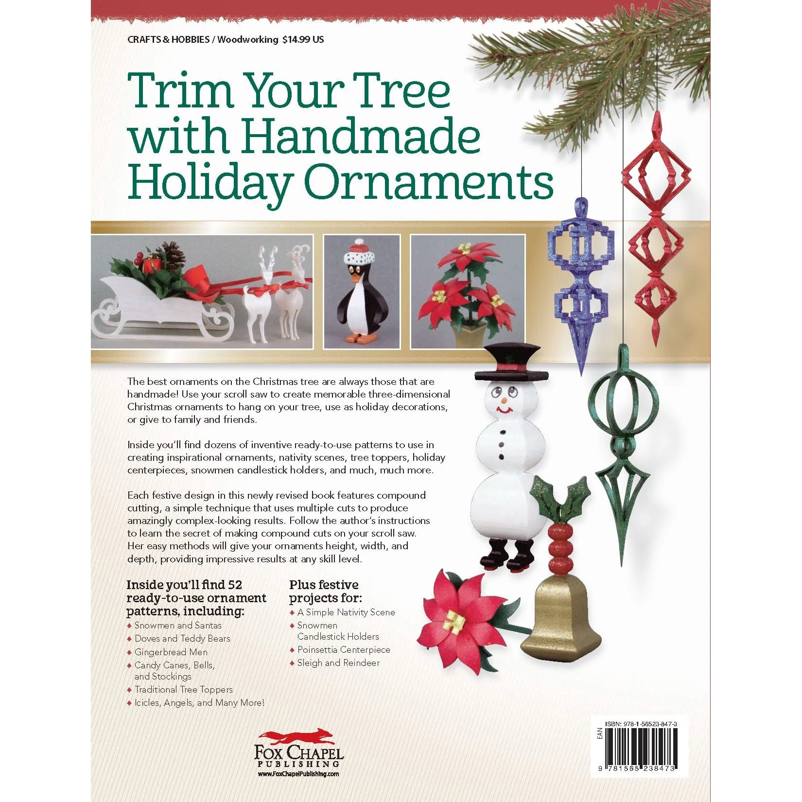 Compound Christmas Ornaments for the Scroll Saw, Revised Edition - Image 2