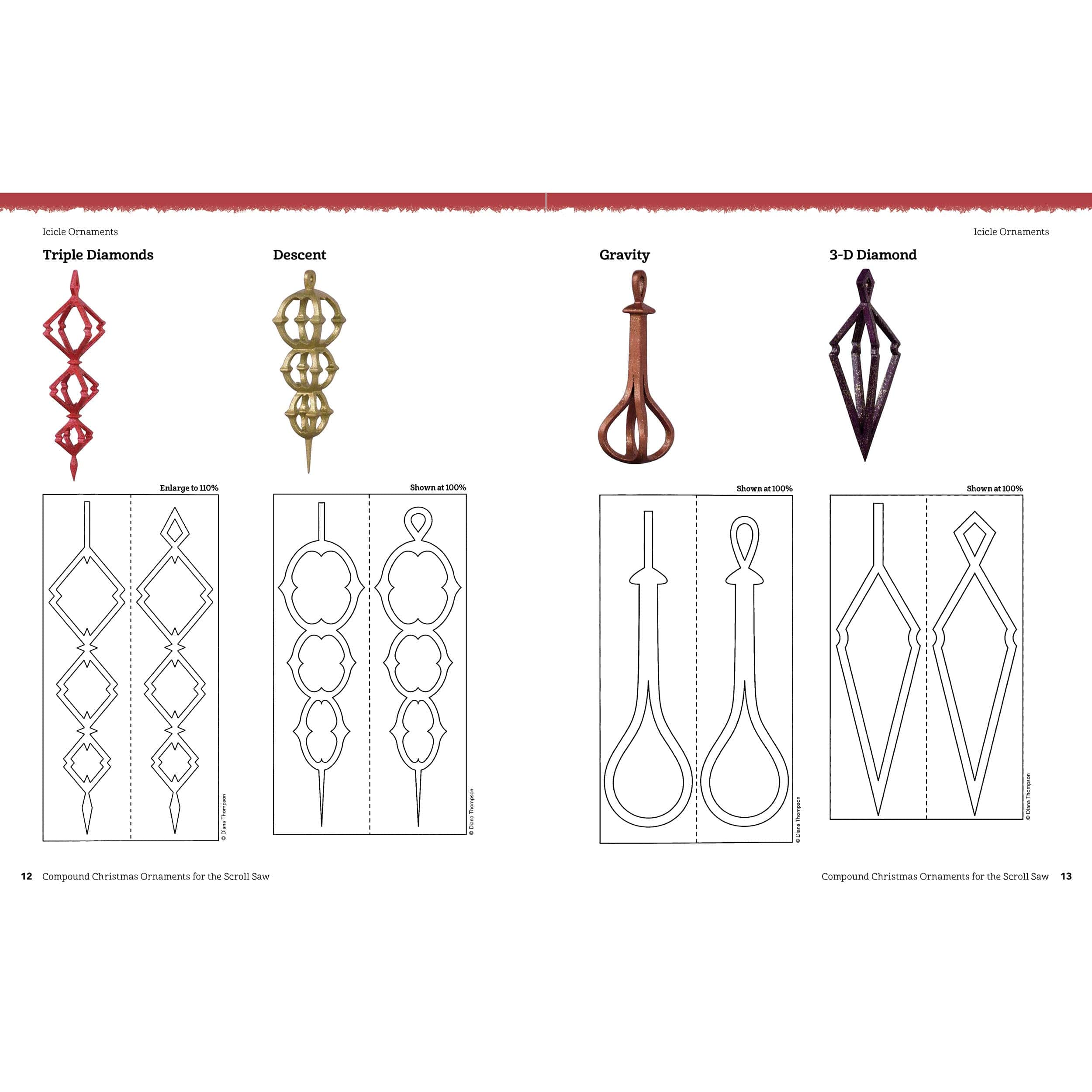 Compound Christmas Ornaments for the Scroll Saw, Revised Edition - Image 4