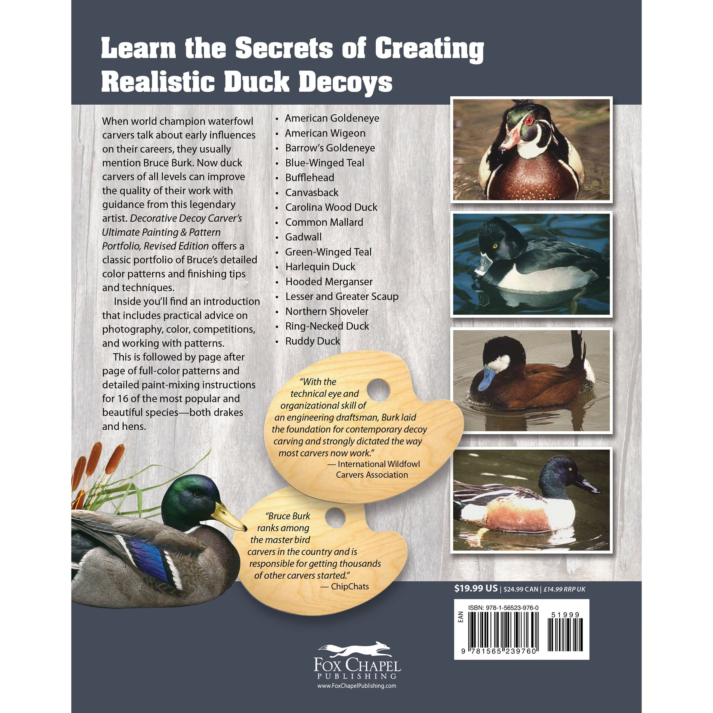 Decorative Decoy Carver's Ultimate Painting and Pattern Portfolio, Revised Edition - Image 2
