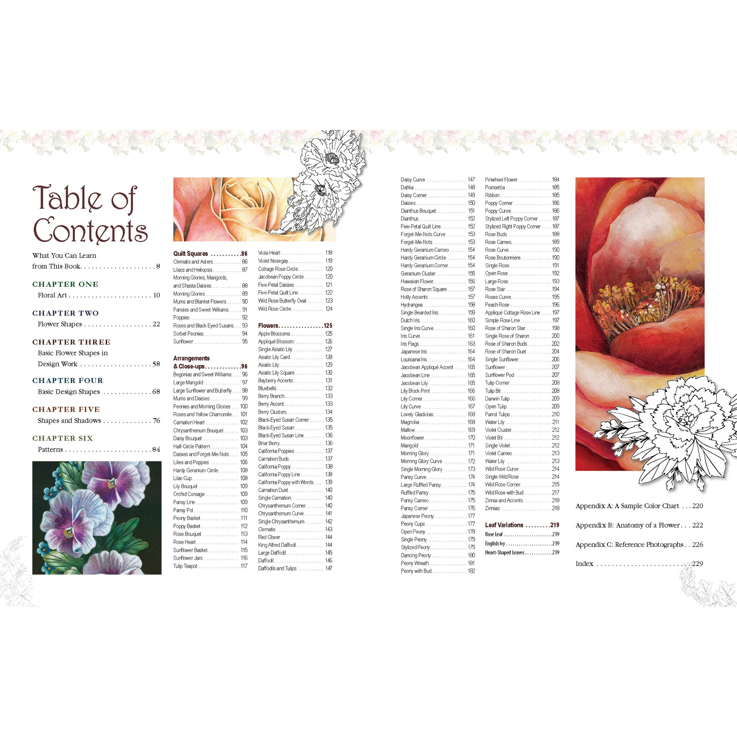 Great Book of Floral Patterns, Third Edition, Revised and Expanded - Image 3
