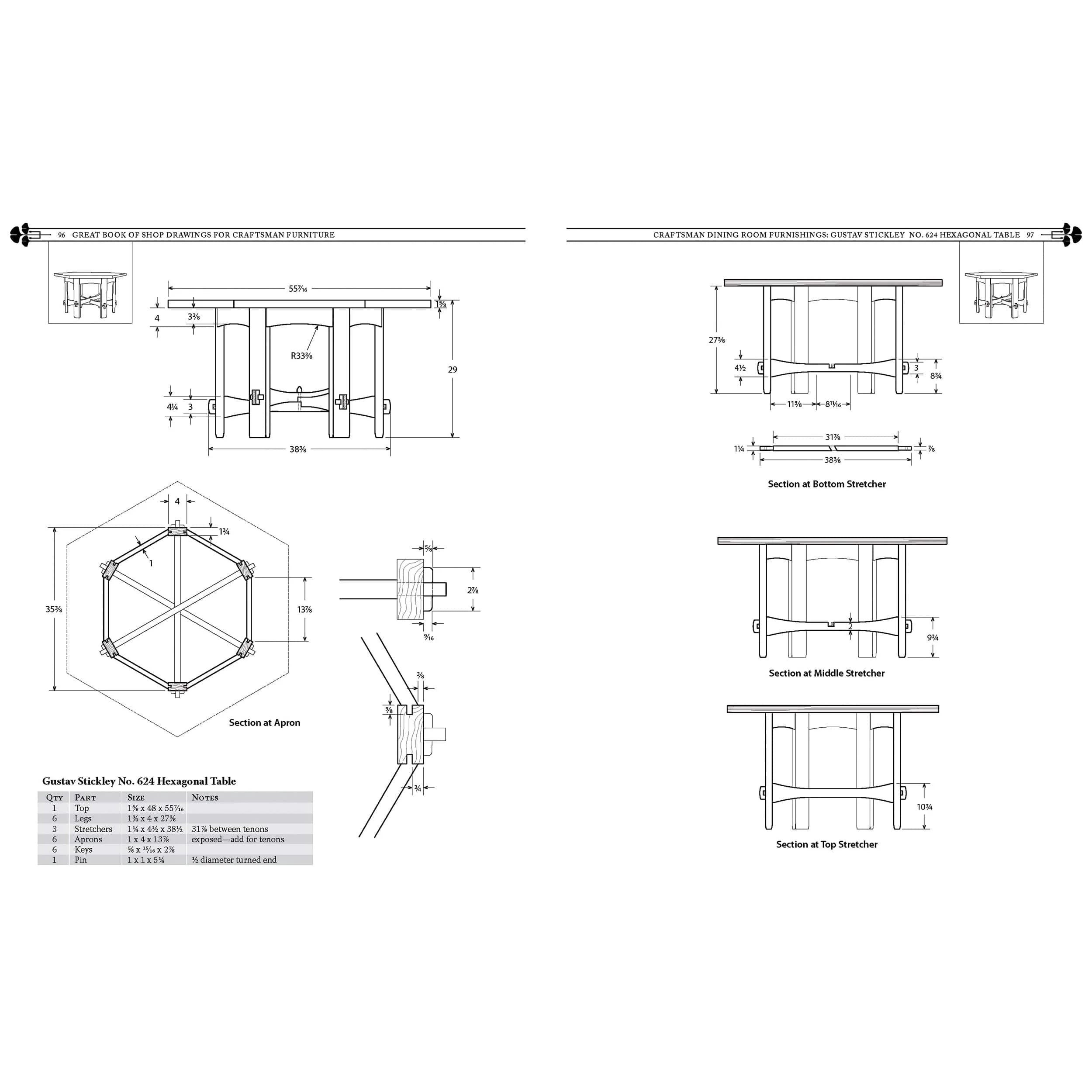Great Book of Shop Drawings for Craftsman Furniture, Rev & Exp 2nd Edition - Image 5