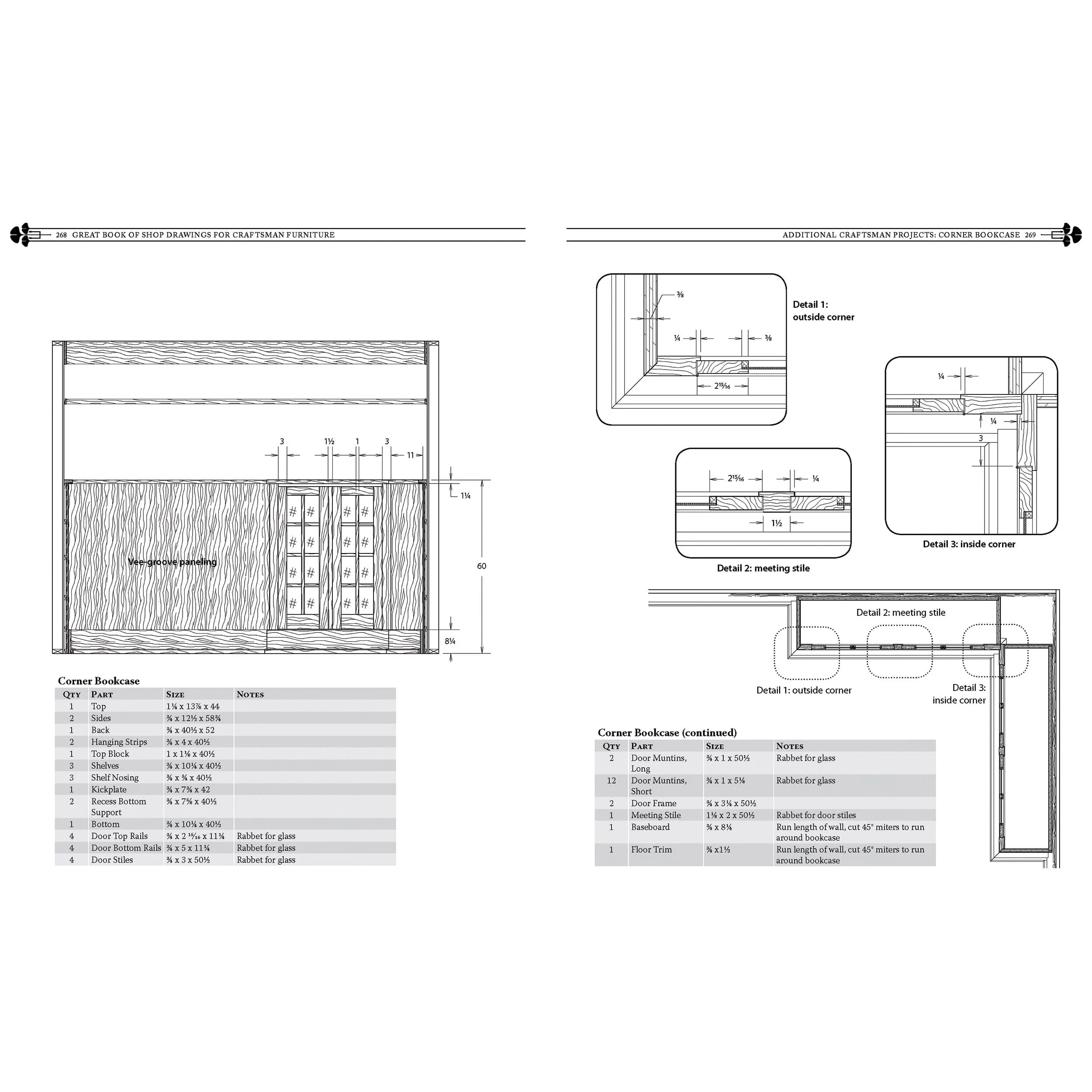 Great Book of Shop Drawings for Craftsman Furniture, Rev & Exp 2nd Edition - Image 6