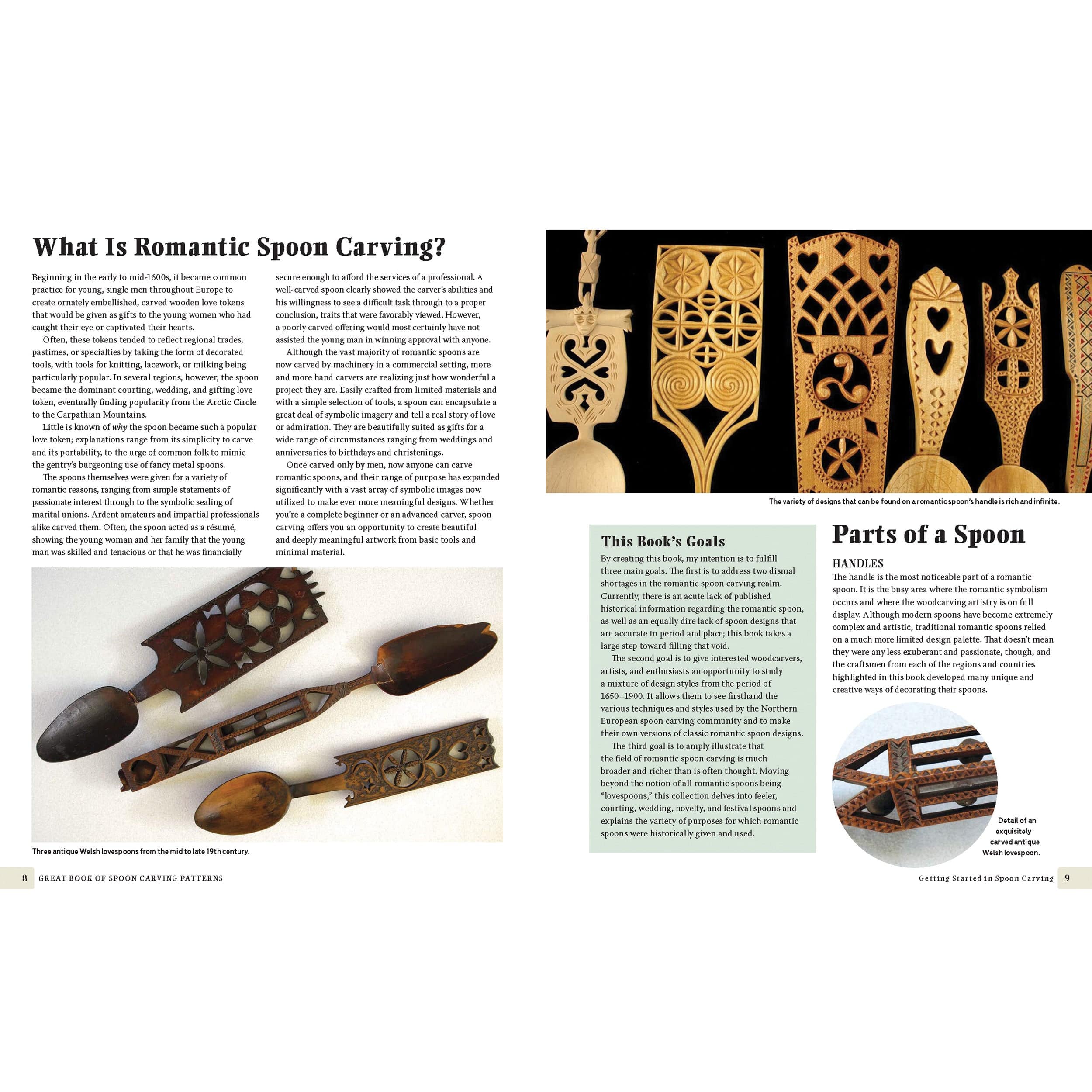 Great Book of Spoon Carving Patterns - Image 6
