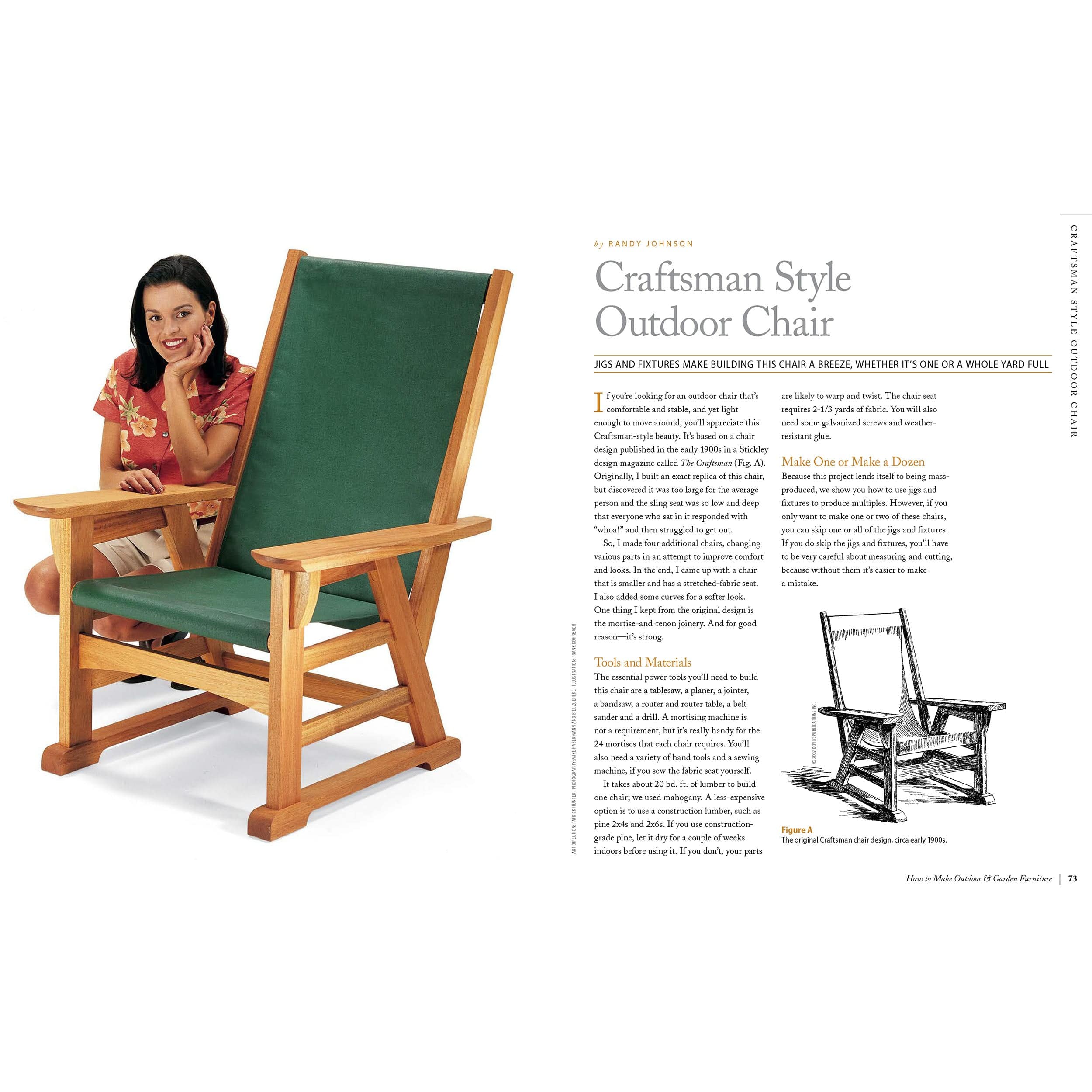 How to Make Outdoor and Garden Furniture - Image 6