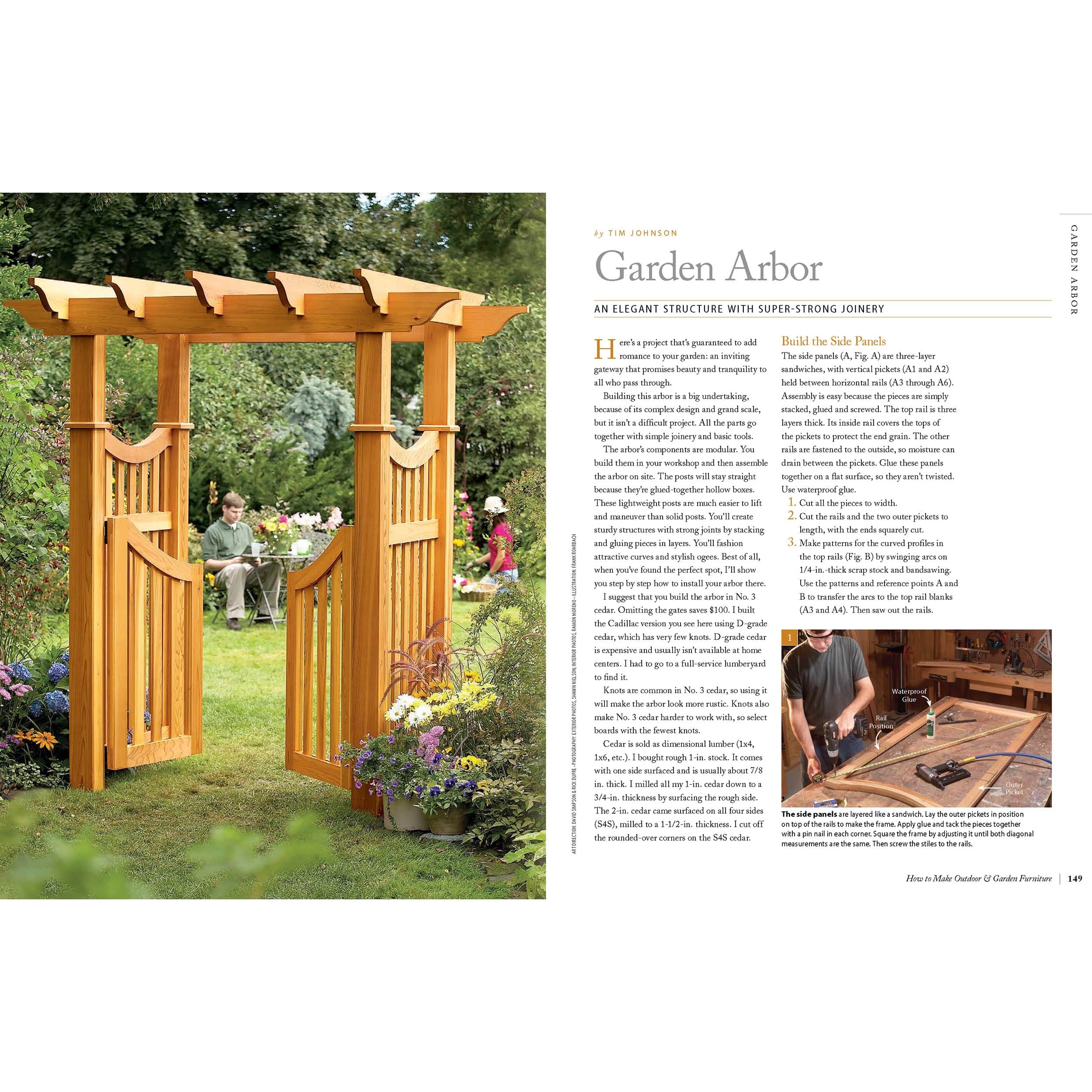 How to Make Outdoor and Garden Furniture - Image 7