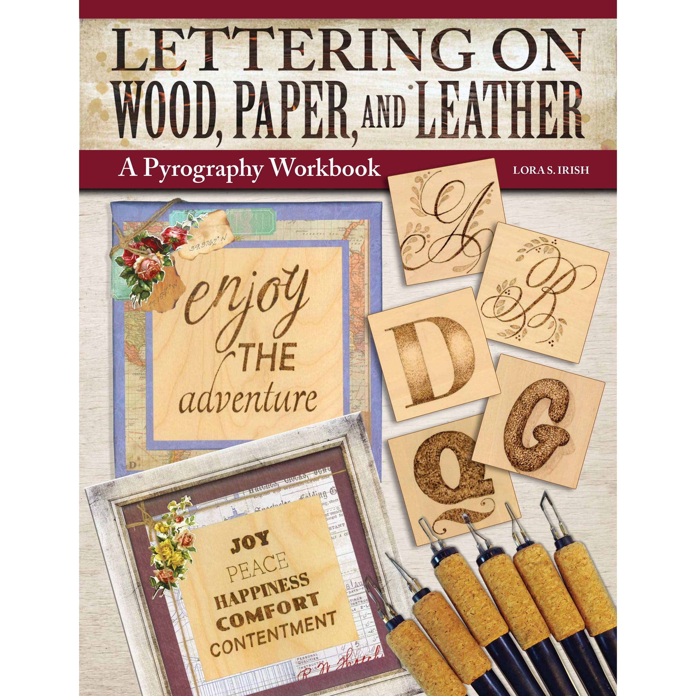 Lettering on Wood, Paper and Leather