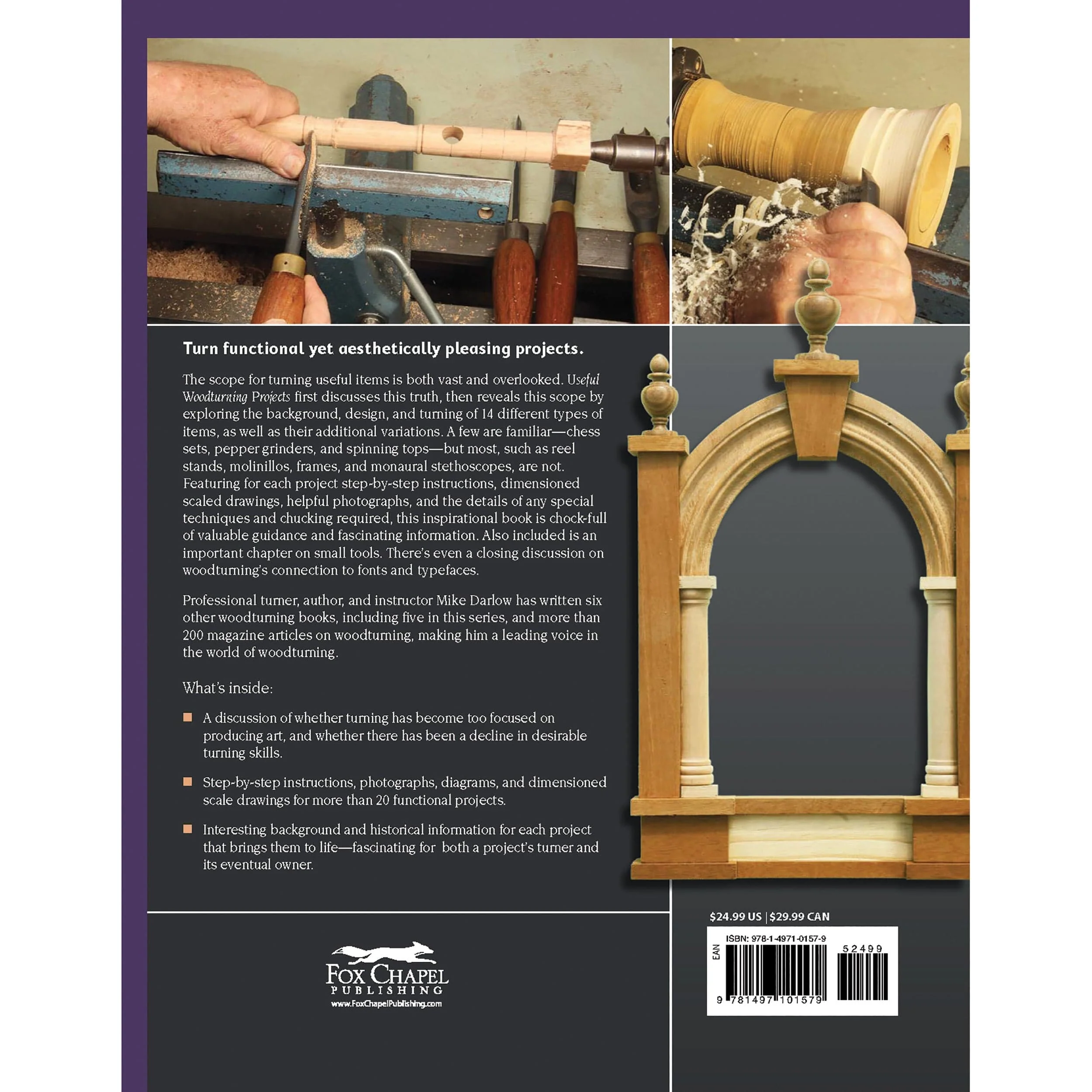Mike Darlow's Woodturning Series: Useful Woodturning Projects - Image 2