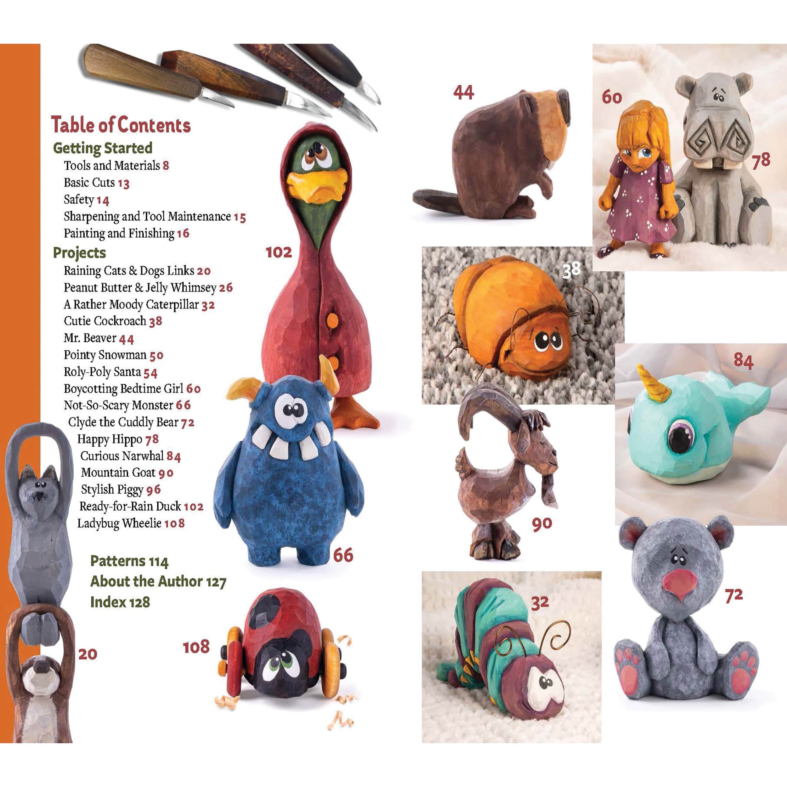 Quick Whittles - 16 Caricature Projects to Carve in a Sitting - Image 2