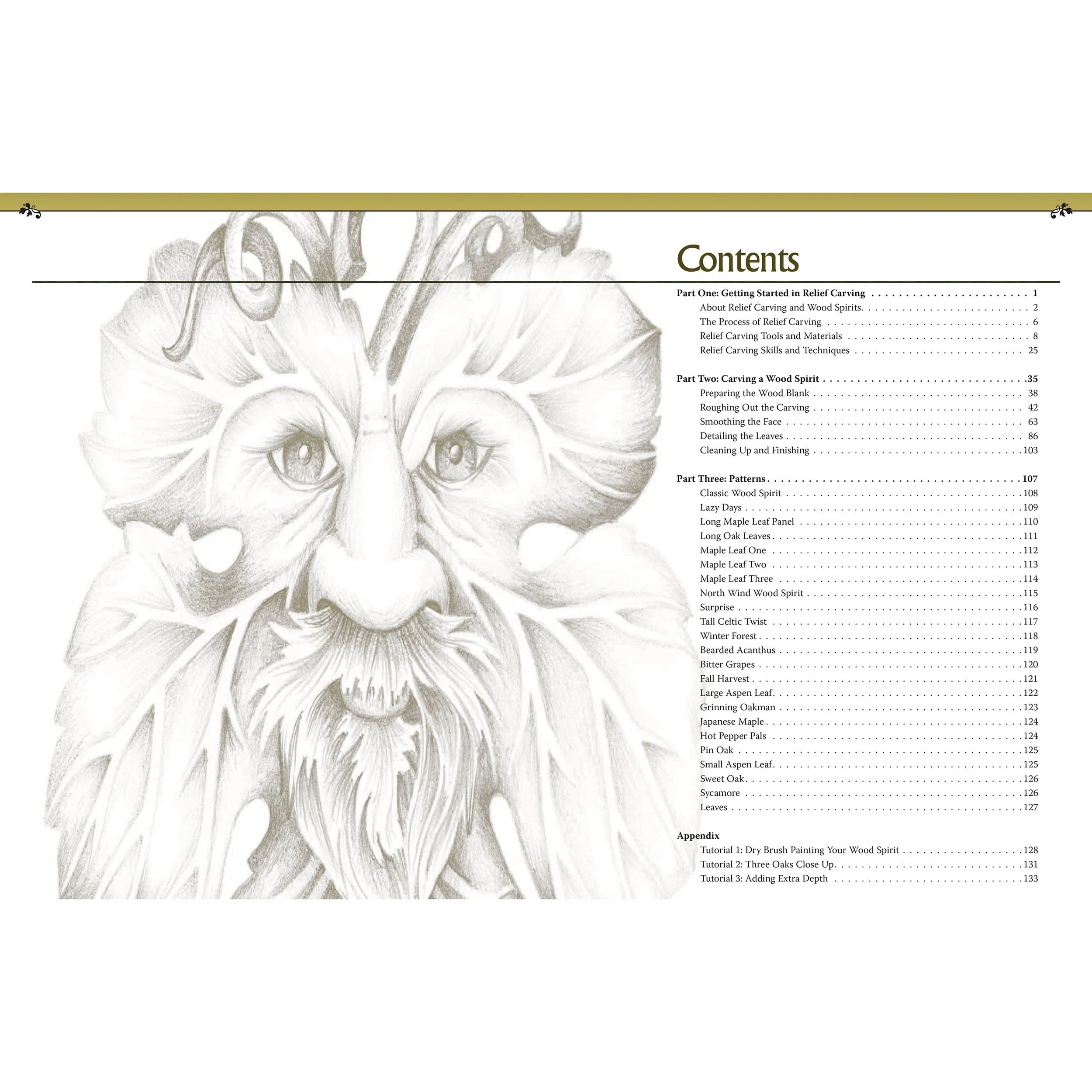 Relief Carving Wood Spirits Revised Edition - Image 3