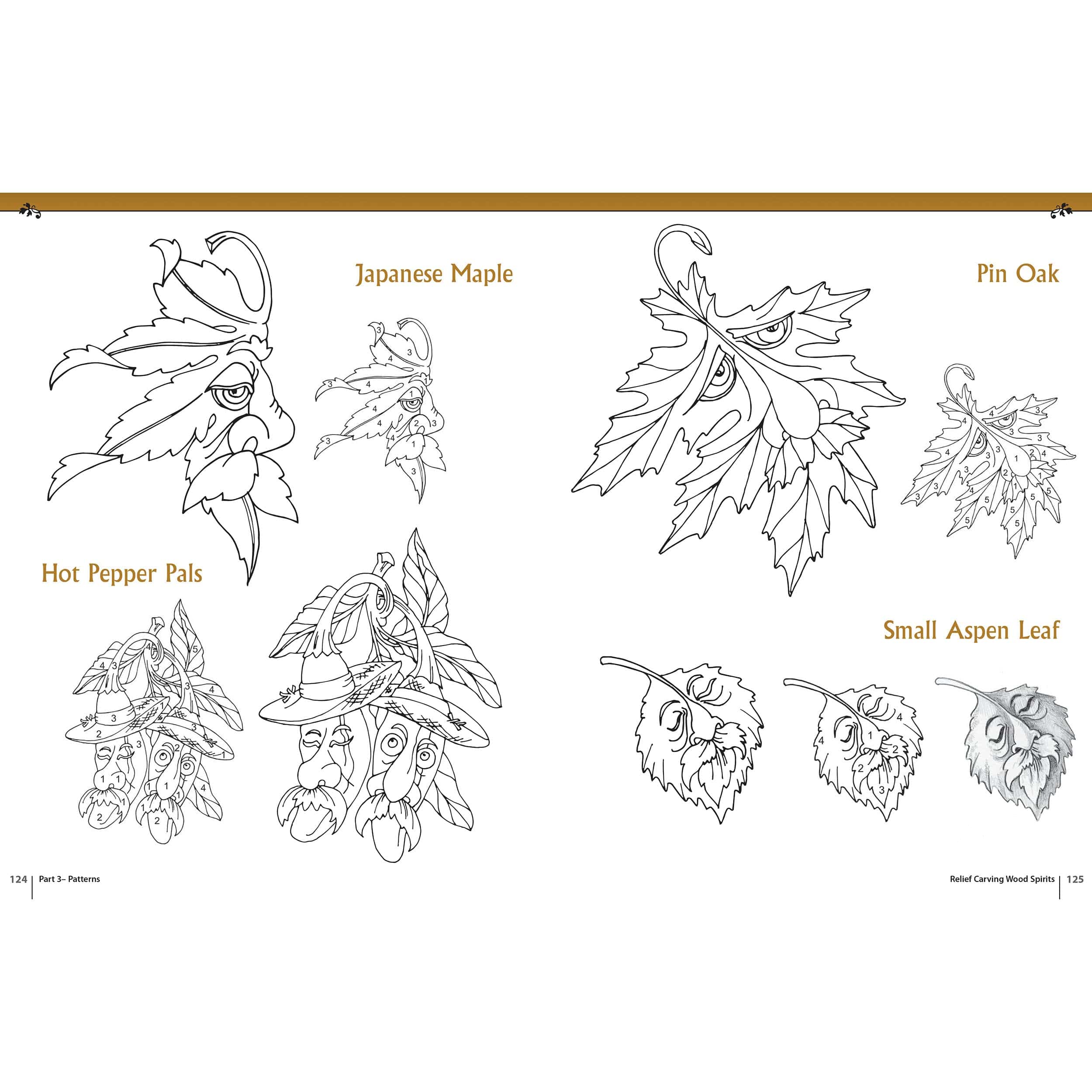 Relief Carving Wood Spirits Revised Edition - Image 6