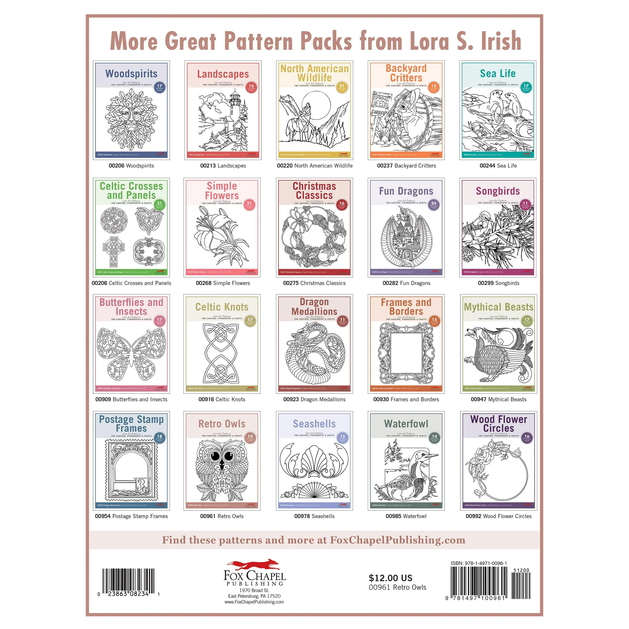 Retro Owls Pattern Pack - Image 2