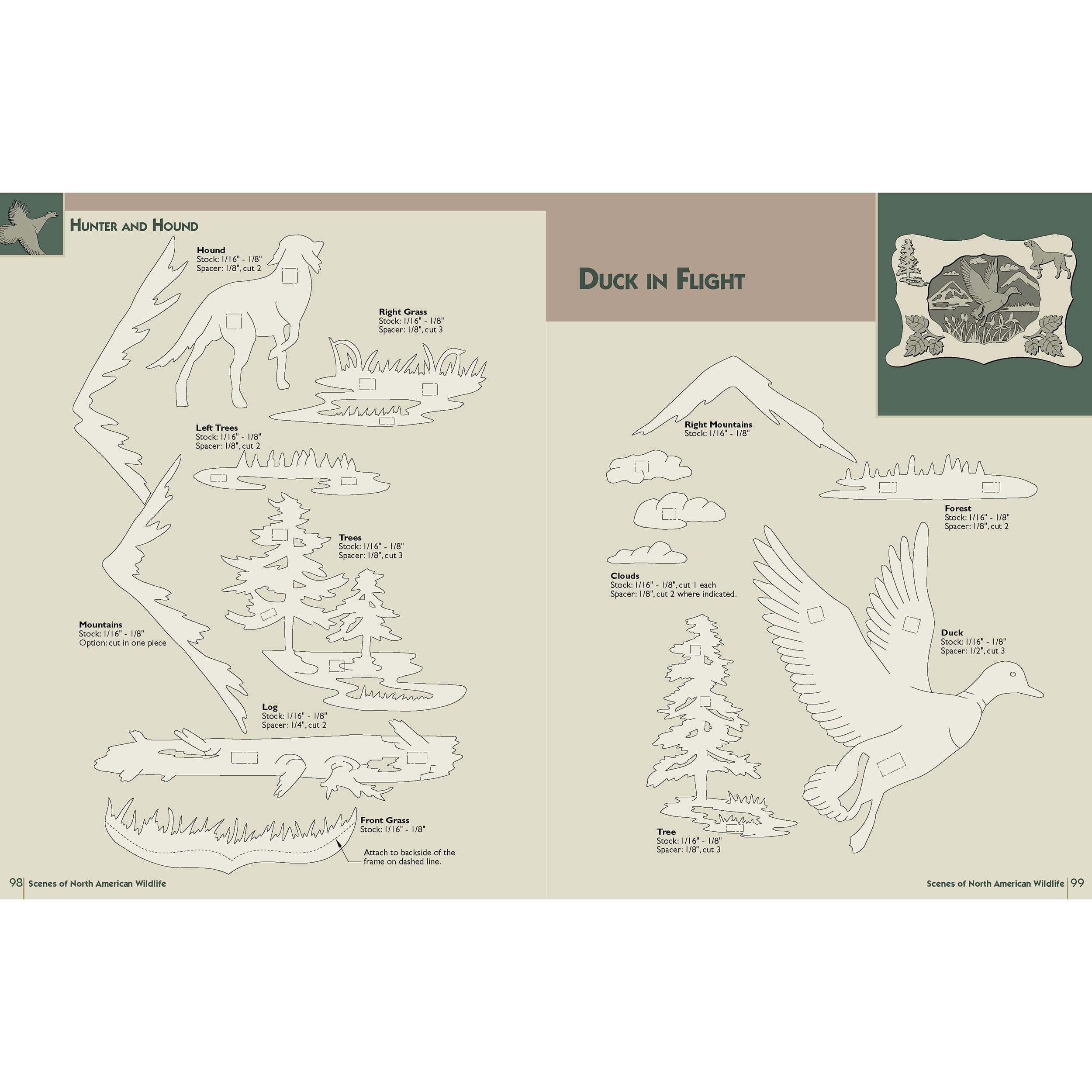 Scenes of North American Wildlife for the Scroll Saw - Image 6