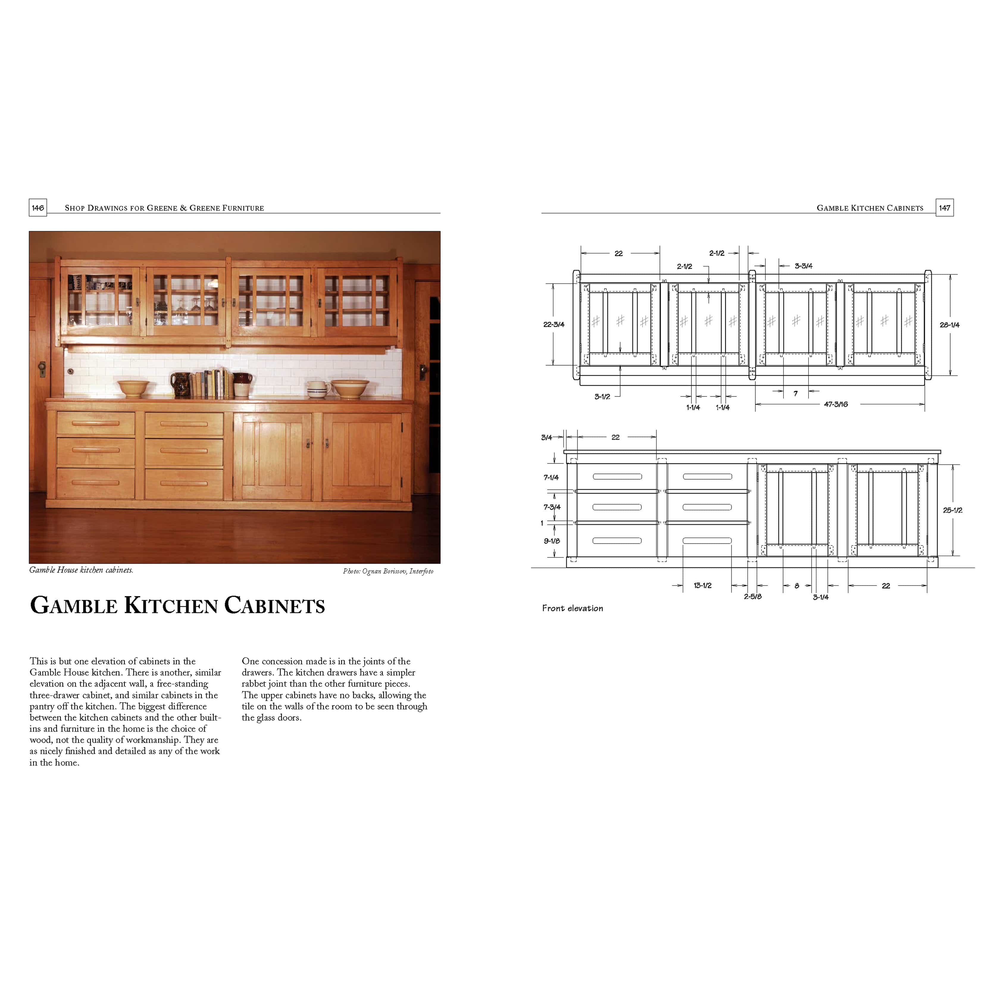 Shop Drawings for Greene and Greene Furniture - Image 6
