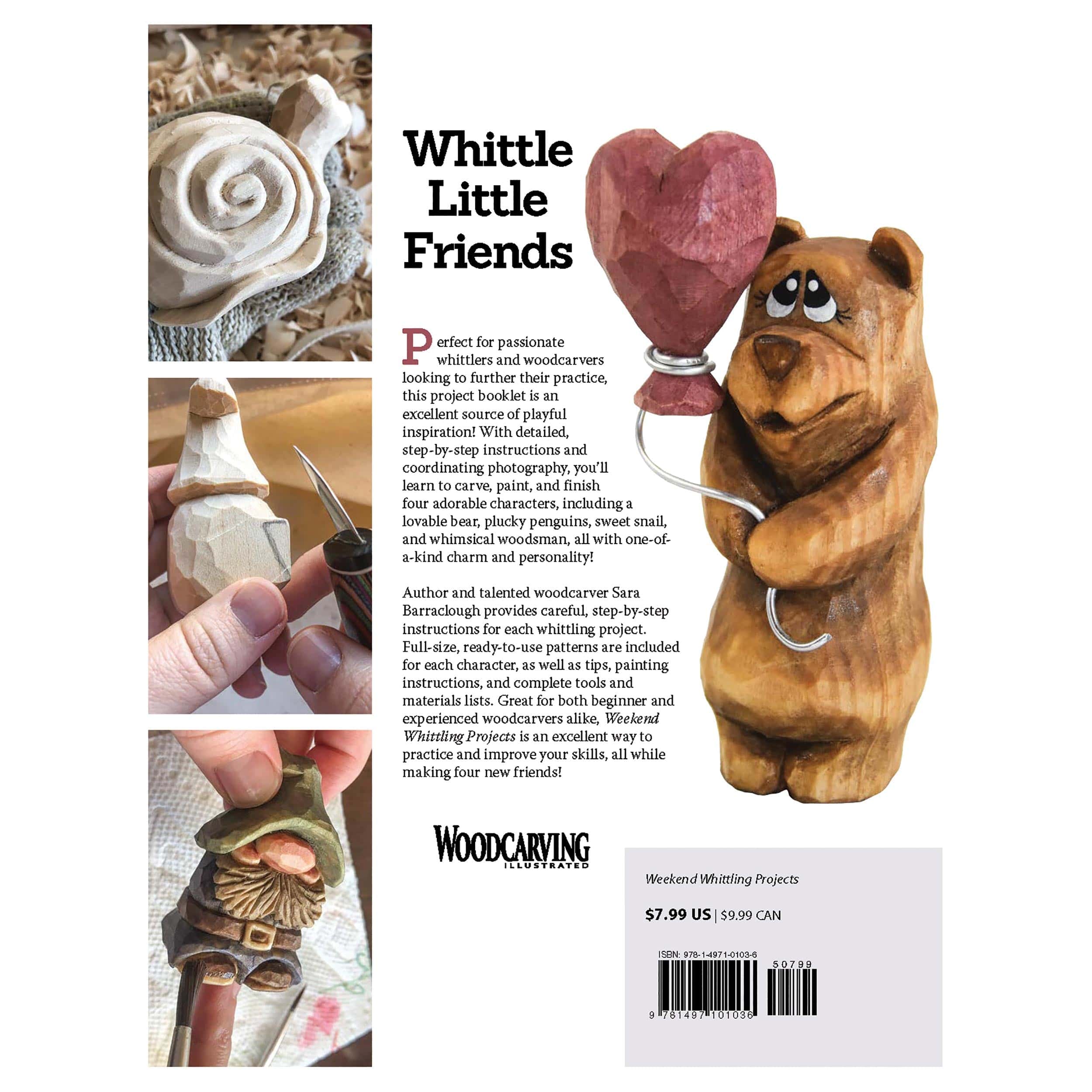 Weekend Whittling Projects - Four Quick & Easy Characters to Carve & Paint - Image 5