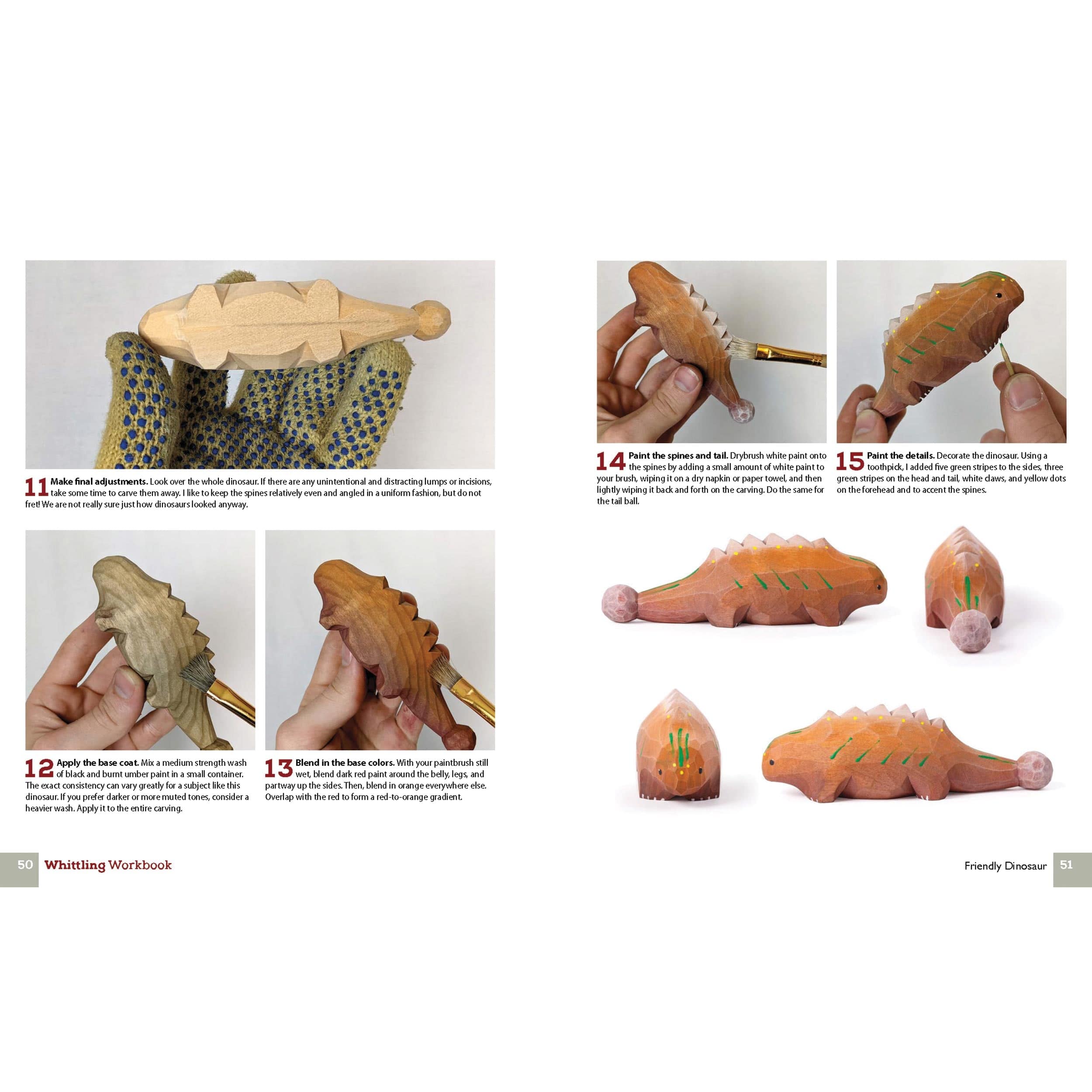 Whittling Workbook - 14 Projects Simple Project to Carve - Image 4